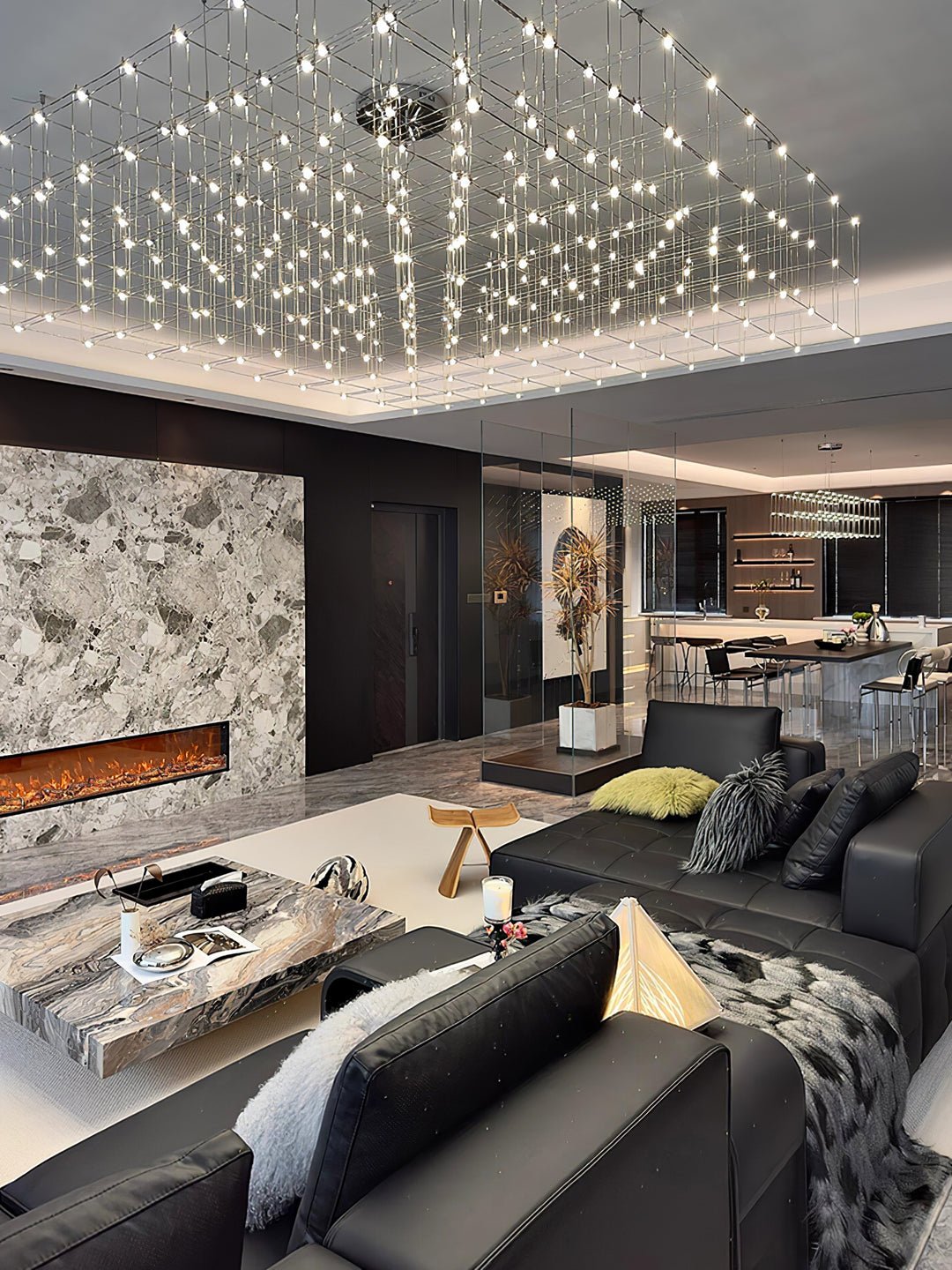 Avtalan Postmodern Luxury Cube Pendant Light - Letslighting