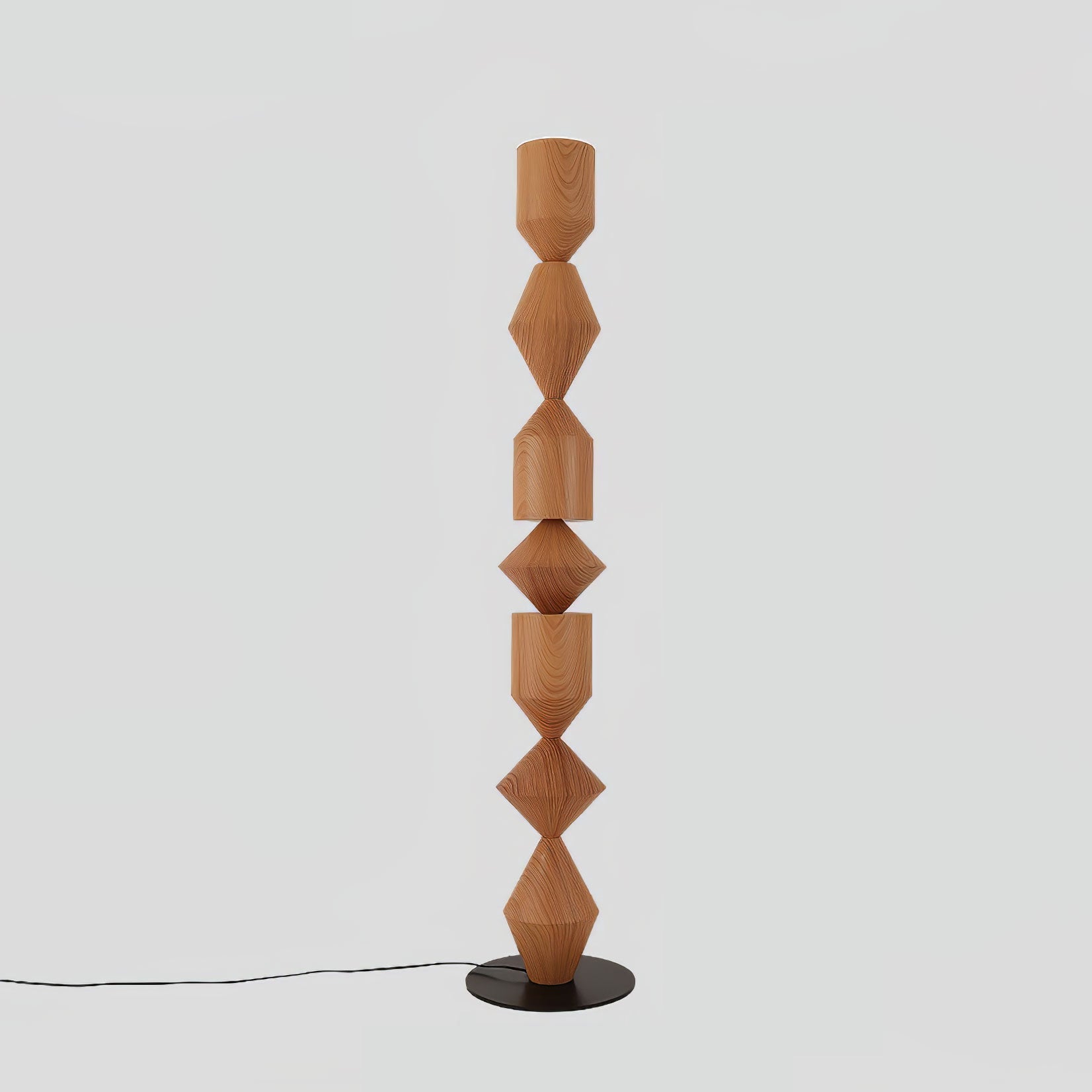 Everett Minimalist Wood Floor Lamp - Letslighting