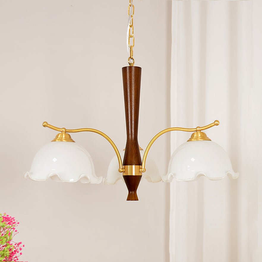Orchid Vintage Glass Chandelier - Letslighting