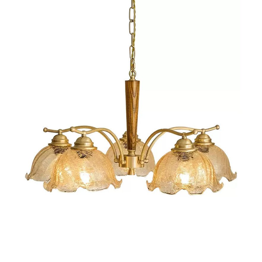Orchid Vintage Glass Chandelier - Letslighting