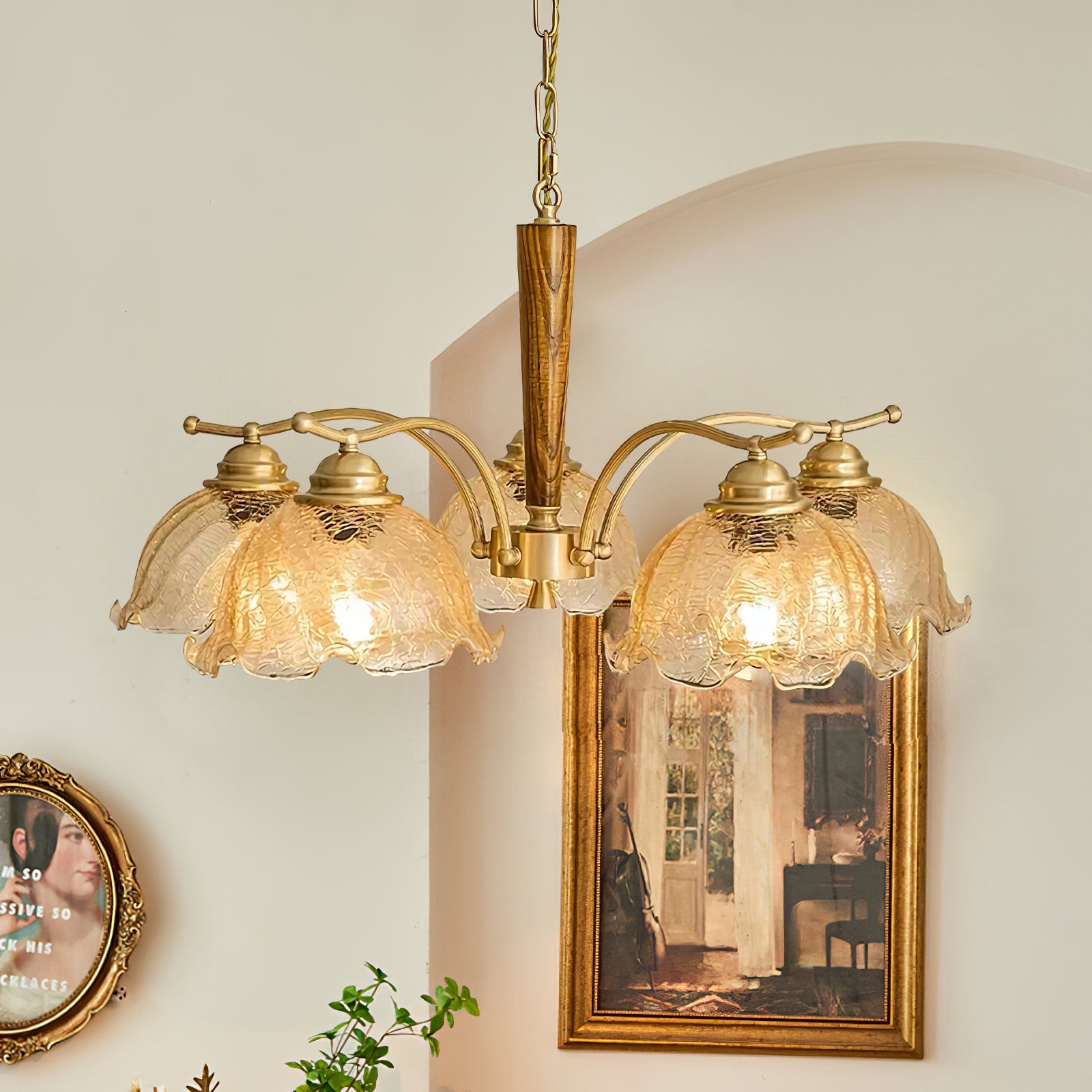 Ogle Individual Creativity Flower Glass Chandelier - Letslighting