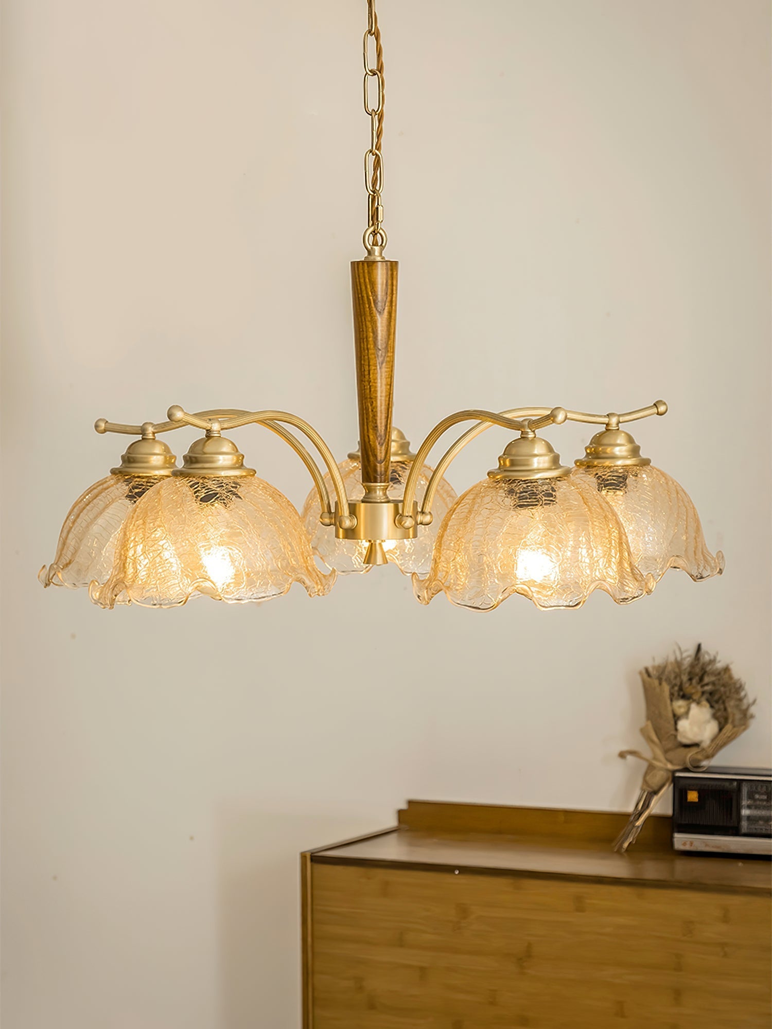 Ogle Individual Creativity Flower Glass Chandelier - Letslighting