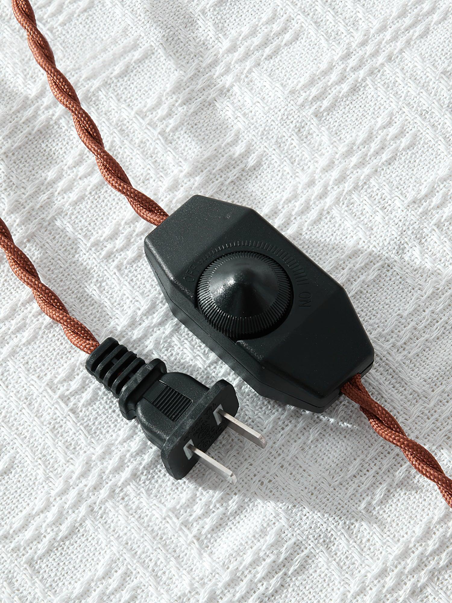 Flarce Brass Wood Table Lamp - Letslighting