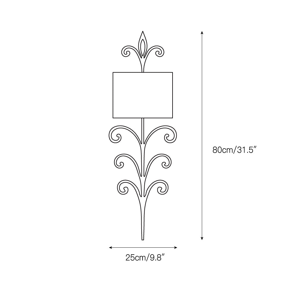 Pulse Unique Premium Brass Fabric Wall Lamp - Letslighting