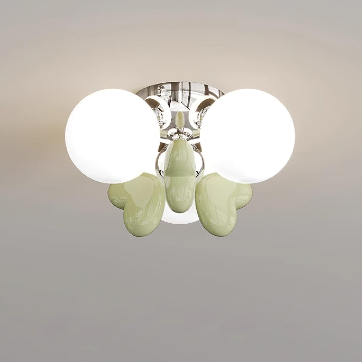 Nica Ceiling Light Cream Elegant Soft Glow - Letslighting