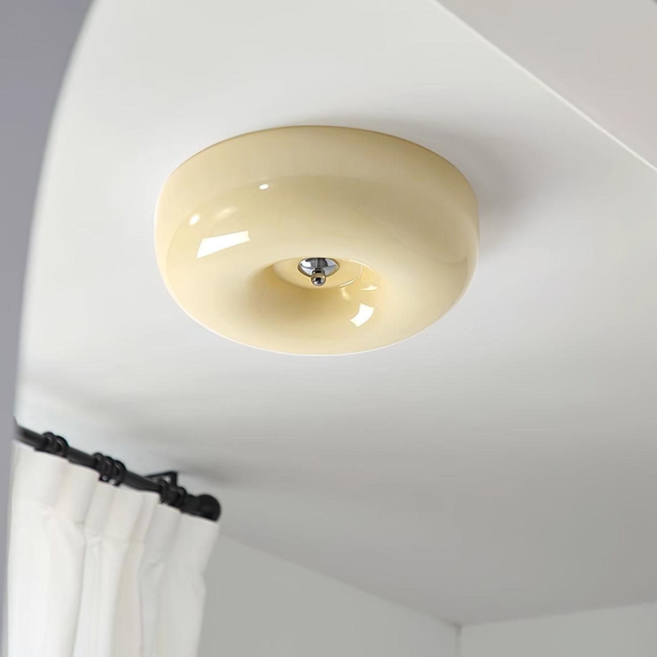 Cream Pudding Ceiling Lamp - Blowlighting