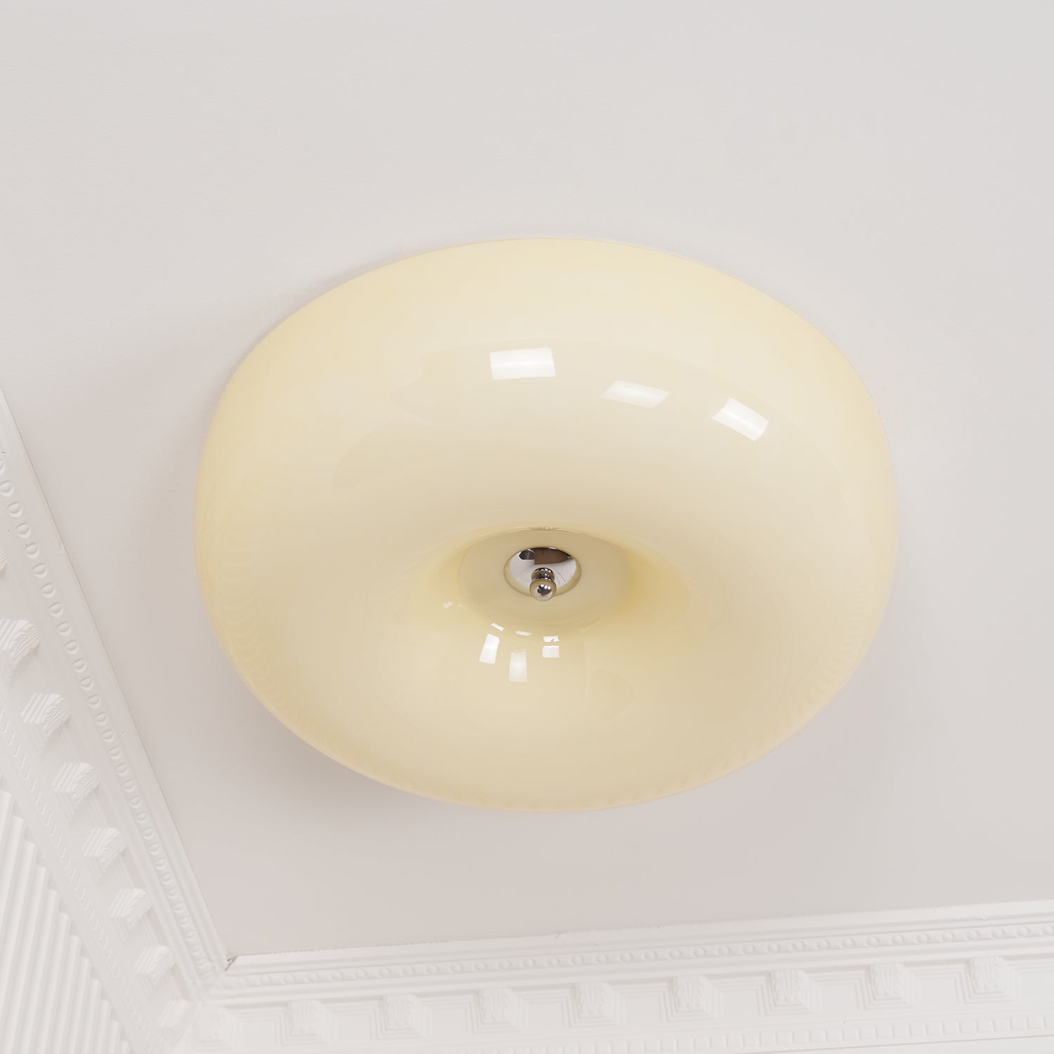 Ulsolir Premium Elegance Art Button Glass Ceiling Lamp - Letslighting