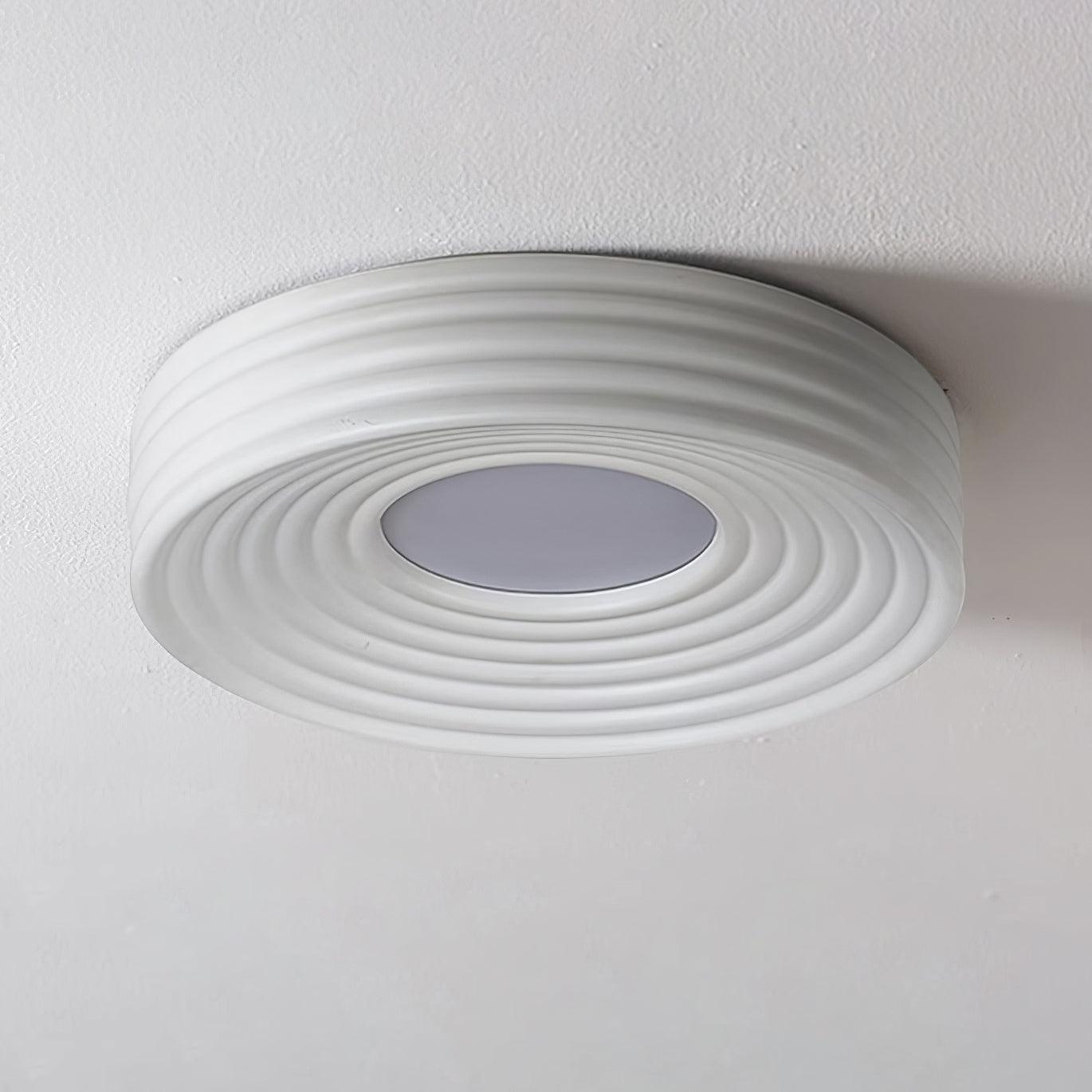 Ceiling Light Ribbed Acrylic Canopy Textured Fixture - Letslighting