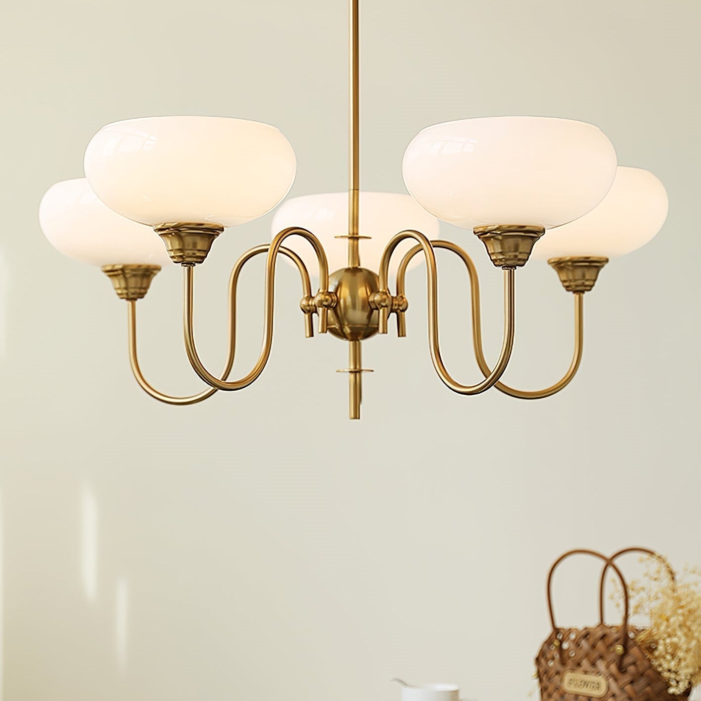 Valentina Modern Kitchen Island Bubble Globe Glass Chandelier - Letslighting