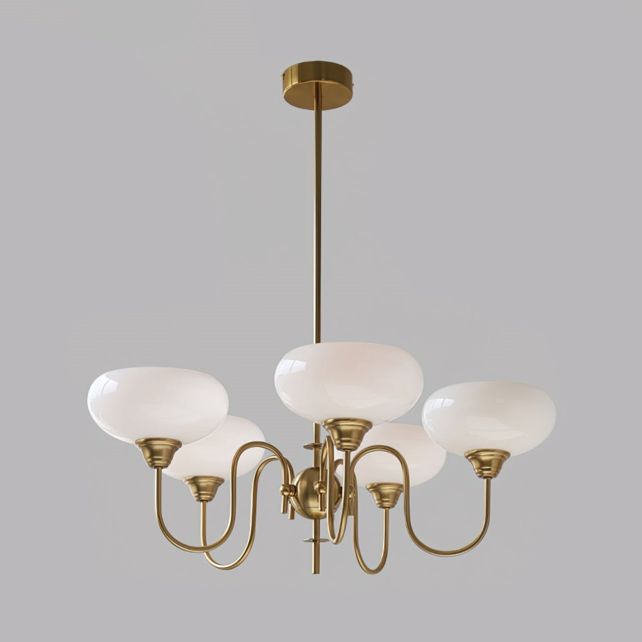 Valentina Modern Kitchen Island Bubble Globe Glass Chandelier - Letslighting