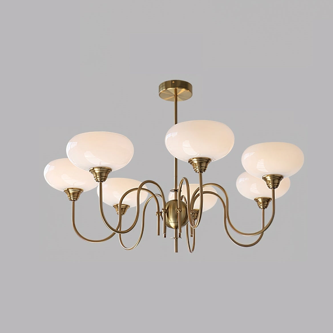 Valentina Modern Kitchen Island Bubble Globe Glass Chandelier - Letslighting