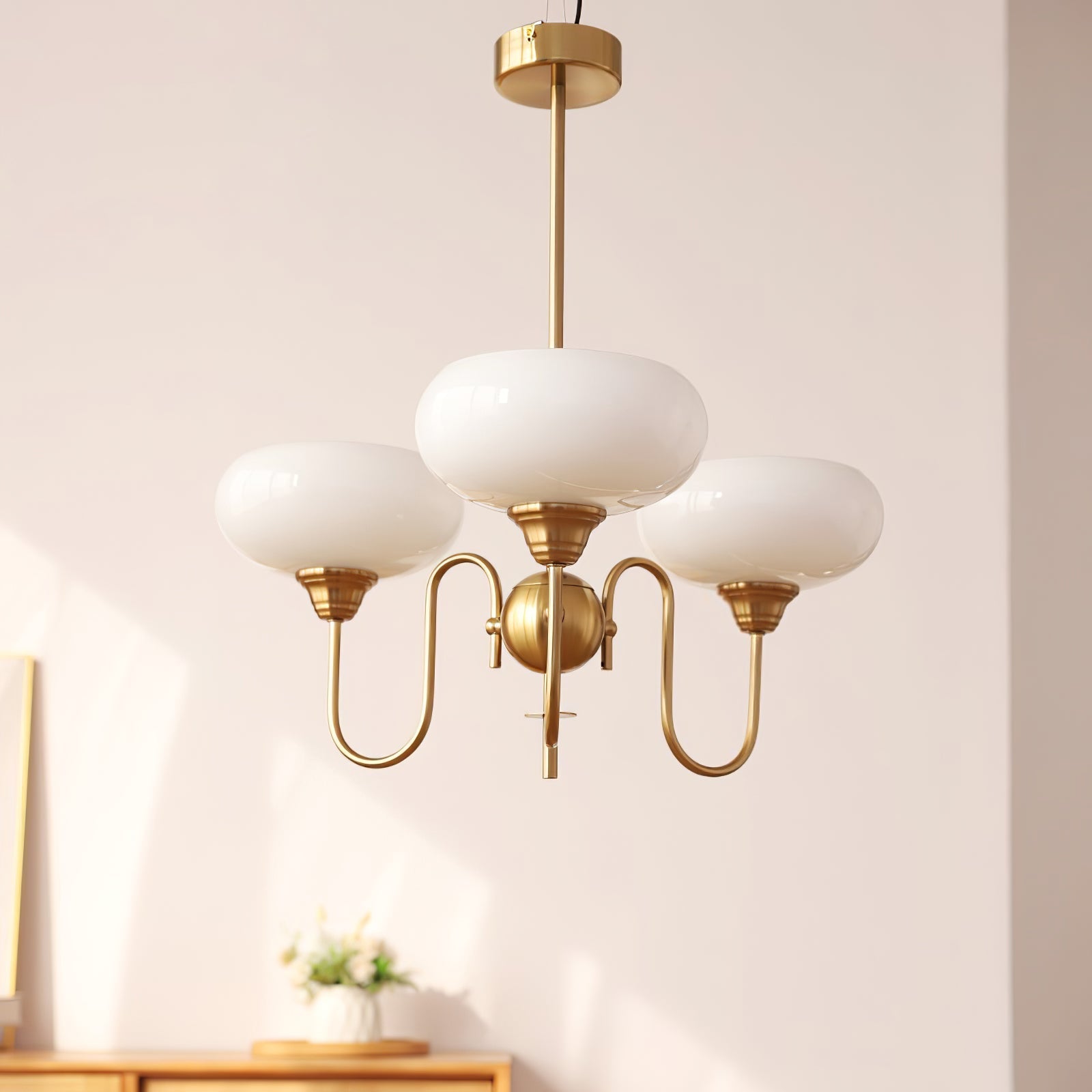 Valentina Modern Kitchen Island Bubble Globe Glass Chandelier - Letslighting