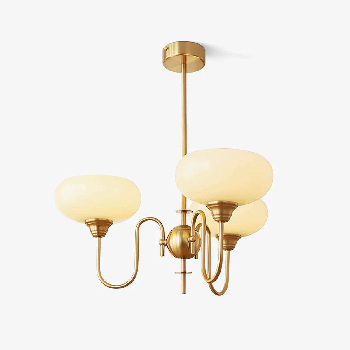 Creamy Persimmon Chandelier - Letslighting