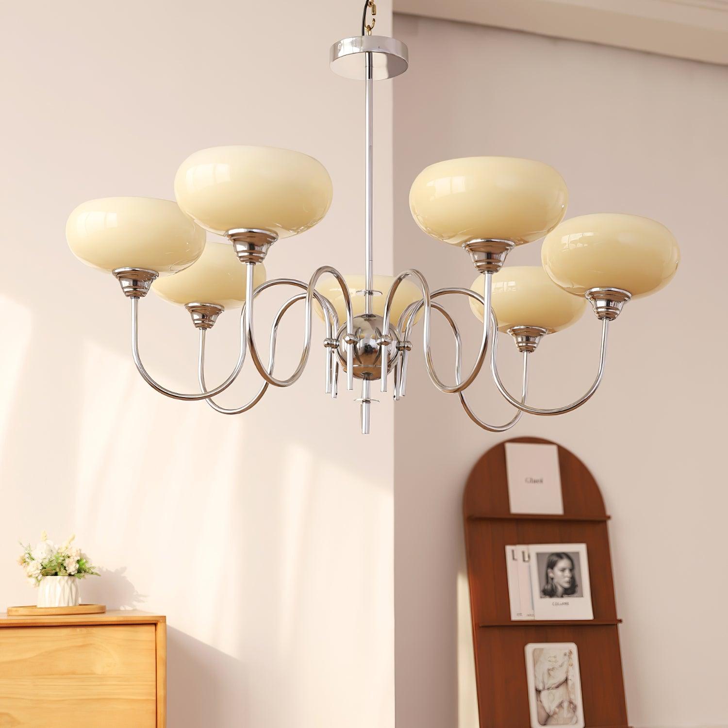 Creamy Persimmon Chandelier - Letslighting