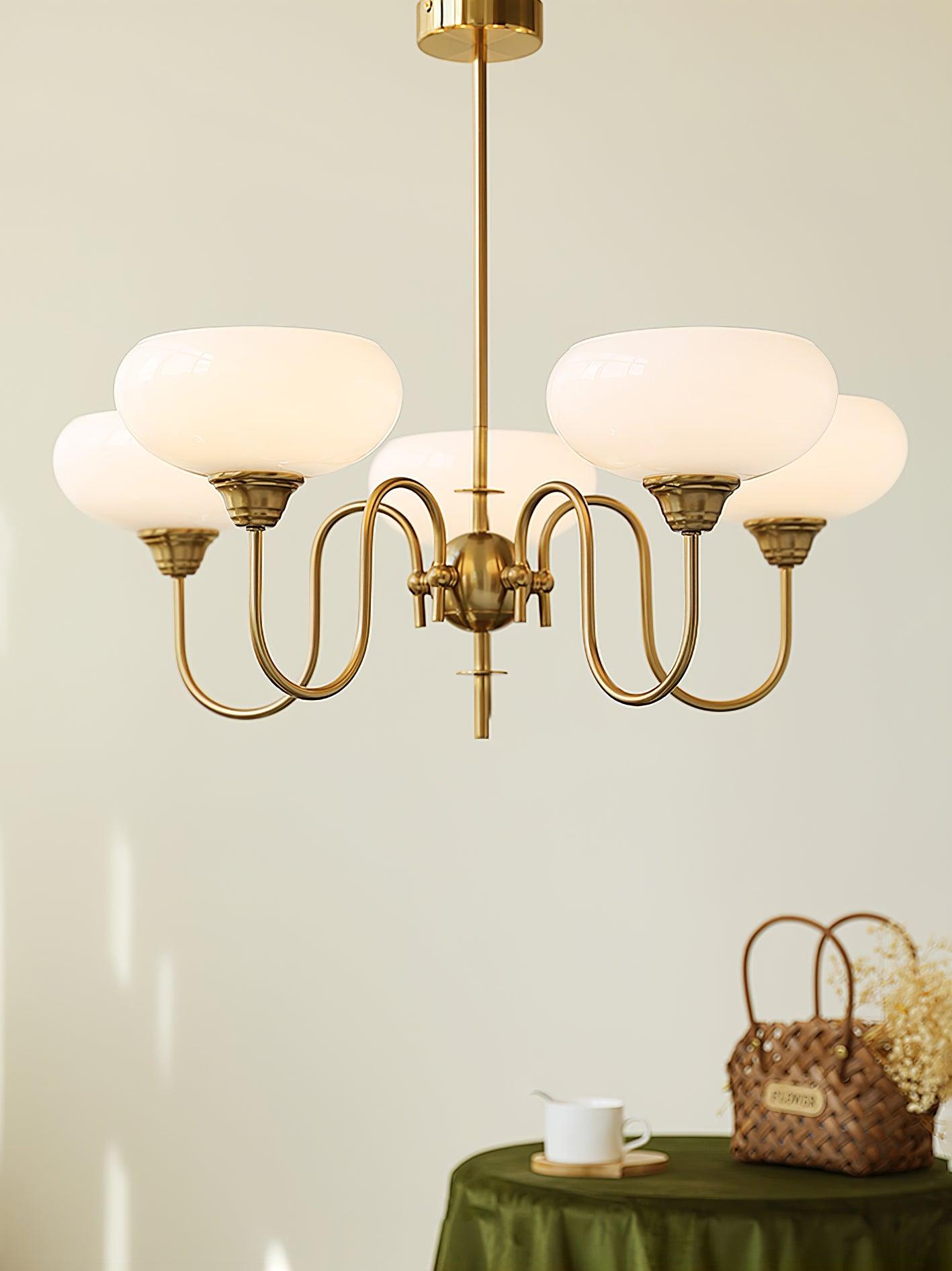 Creamy Persimmon Chandelier - Letslighting