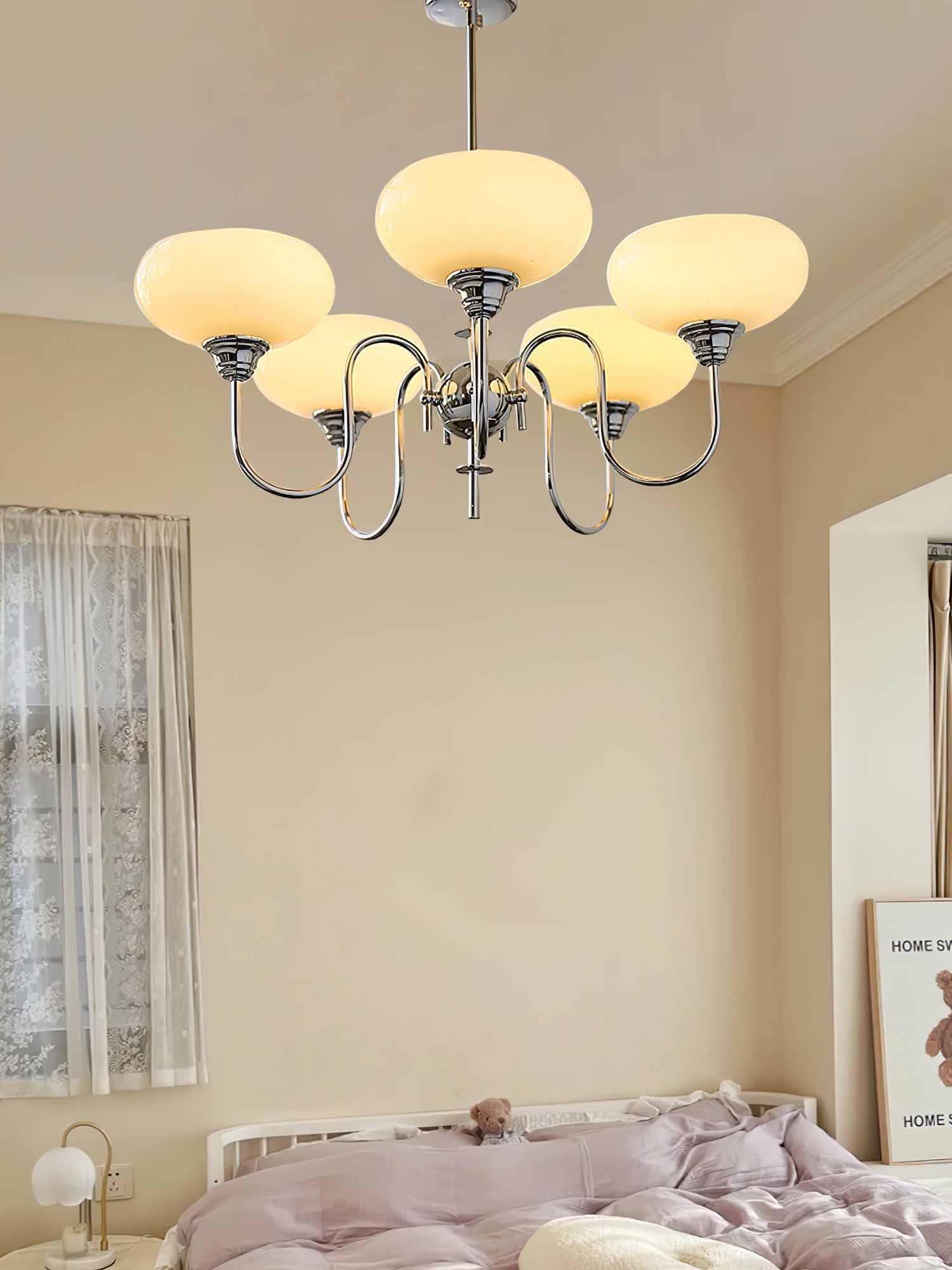 Creamy Persimmon Chandelier - Letslighting