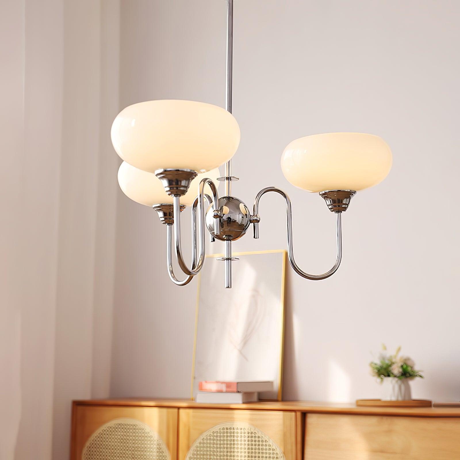 Creamy Persimmon Chandelier - Letslighting