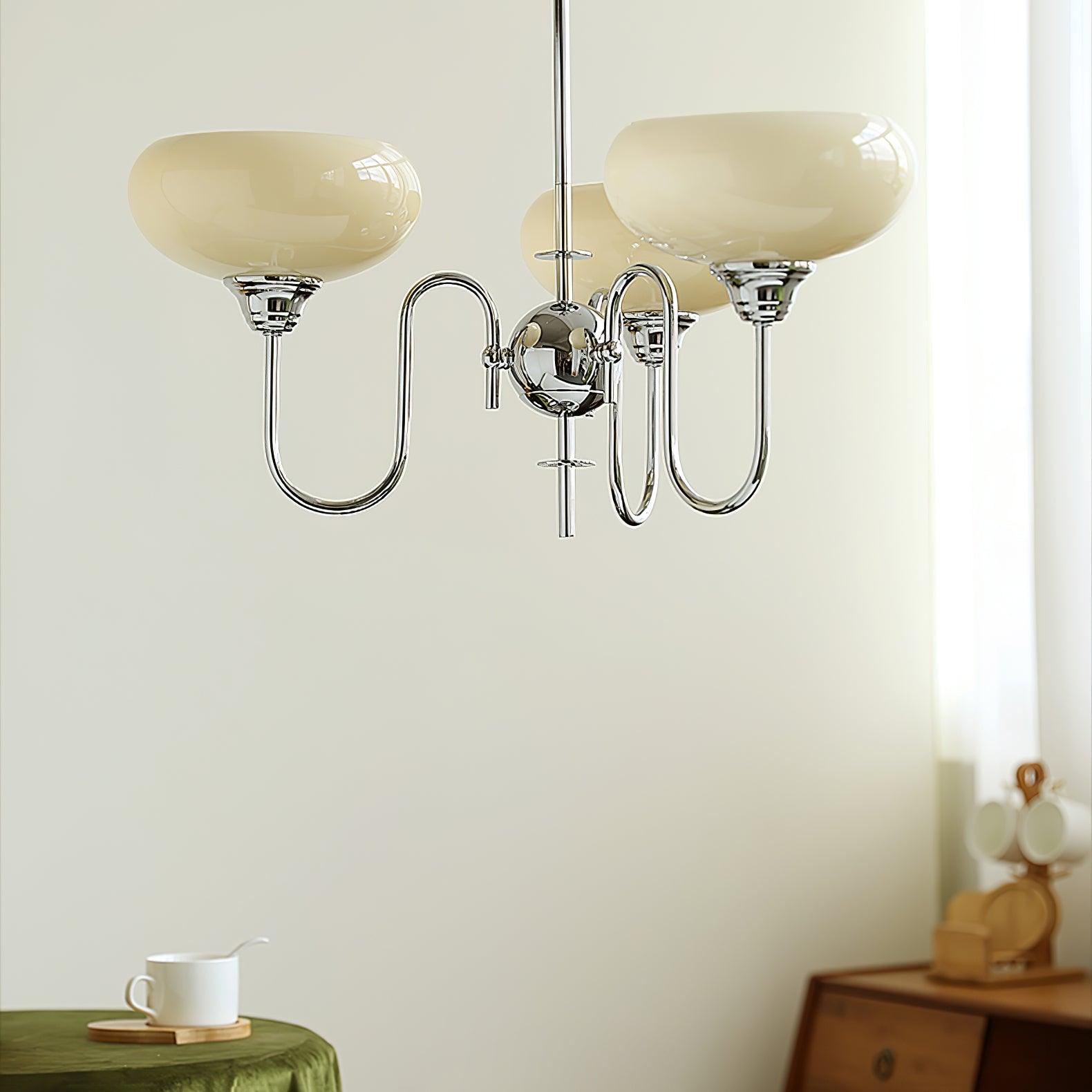 Creamy Persimmon Chandelier - Letslighting