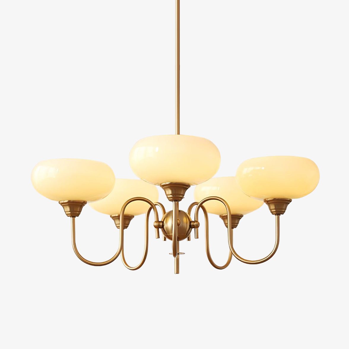 Creamy Persimmon Chandelier - Letslighting