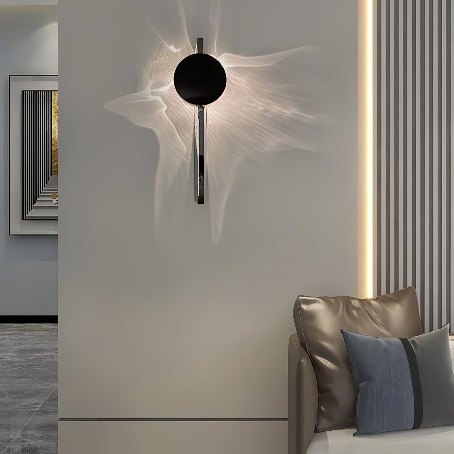 Gardner Creative Light And Shadow Wall Lamp - Letslighting