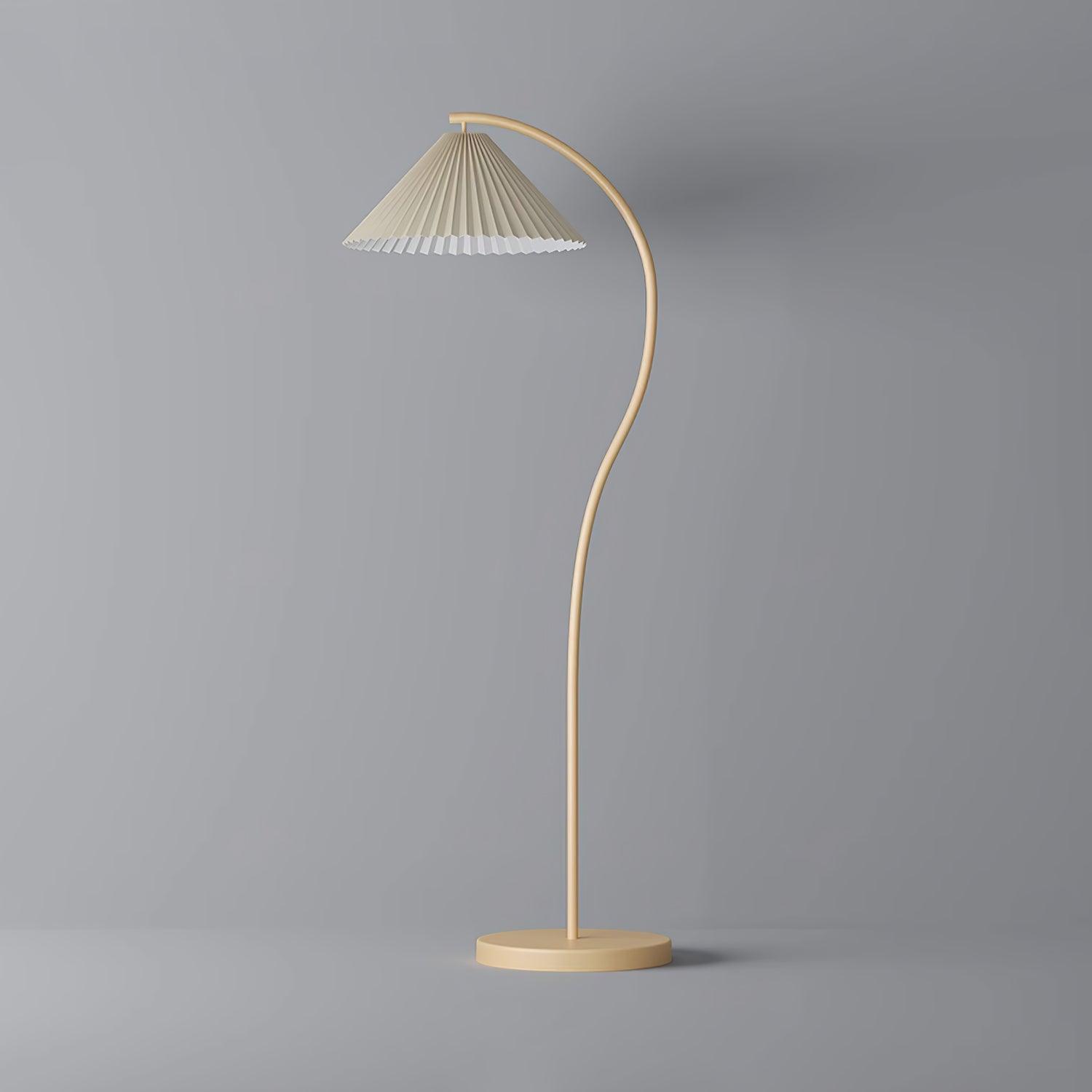 Elysia Minimalist Fabric Floor Lamp - Letslighting