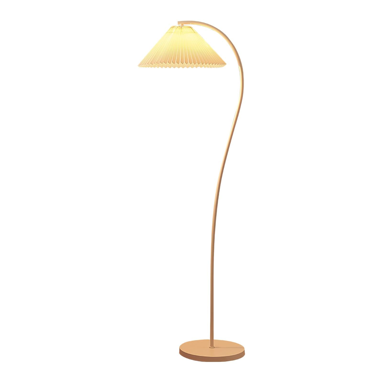 Elysia Minimalist Fabric Floor Lamp - Letslighting
