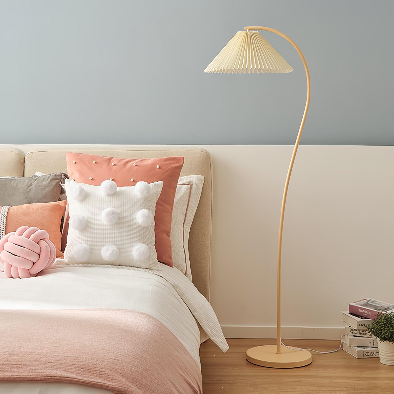 Elysia Minimalist Fabric Floor Lamp - Letslighting