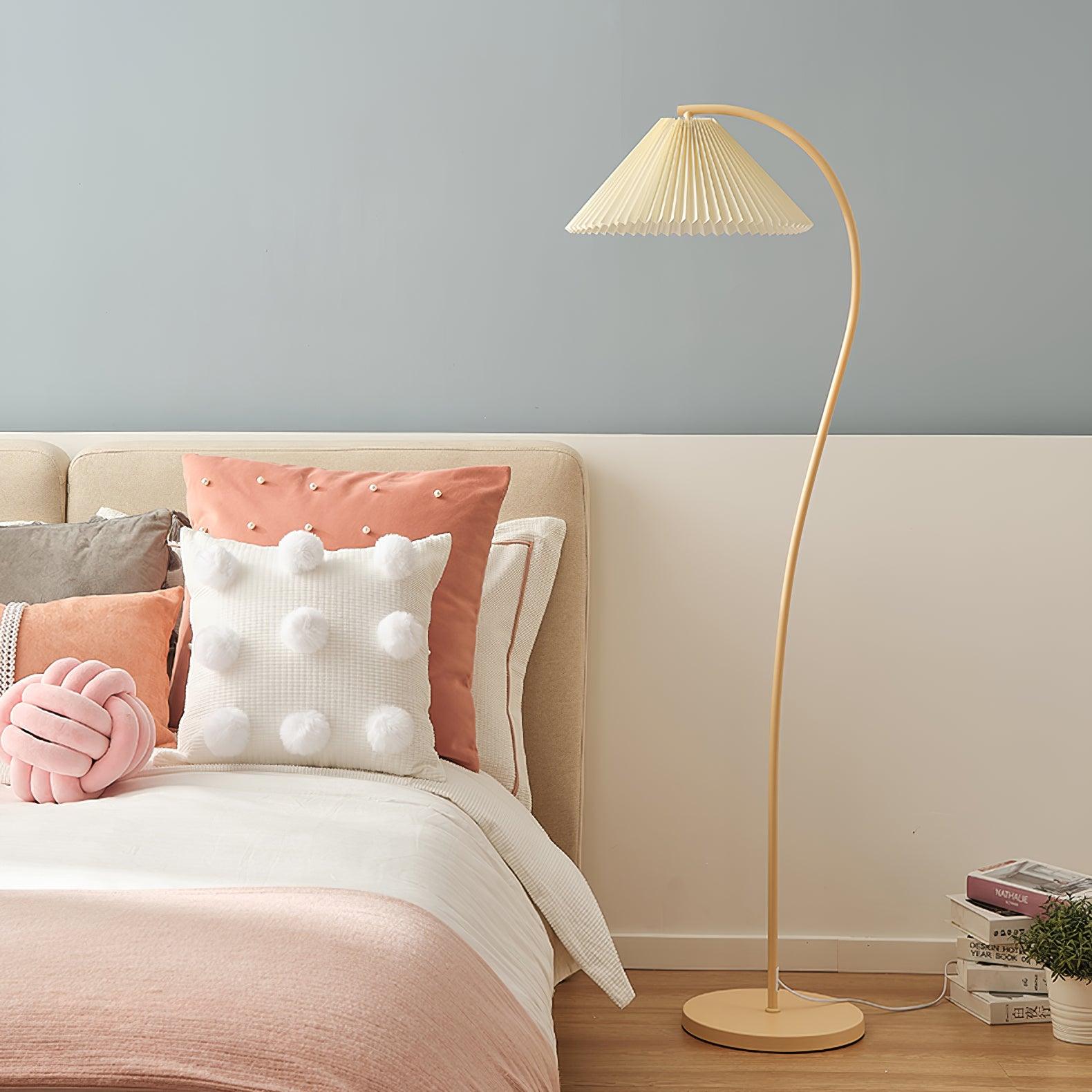 Elysia Minimalist Fabric Floor Lamp - Letslighting