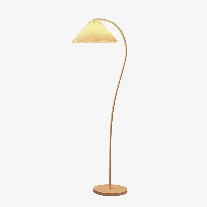 Elysia Minimalist Fabric Floor Lamp - Letslighting