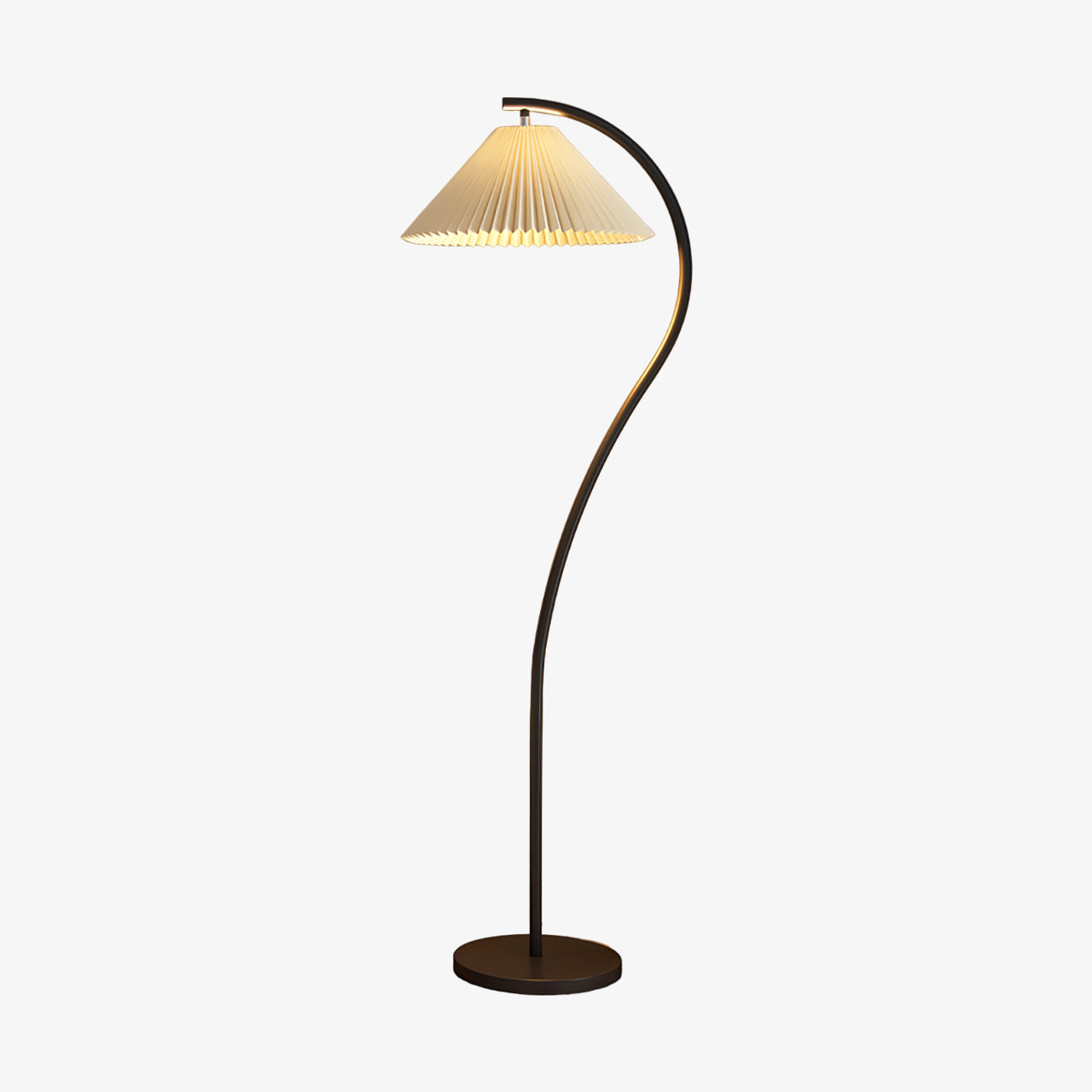 Elysia Minimalist Fabric Floor Lamp - Letslighting