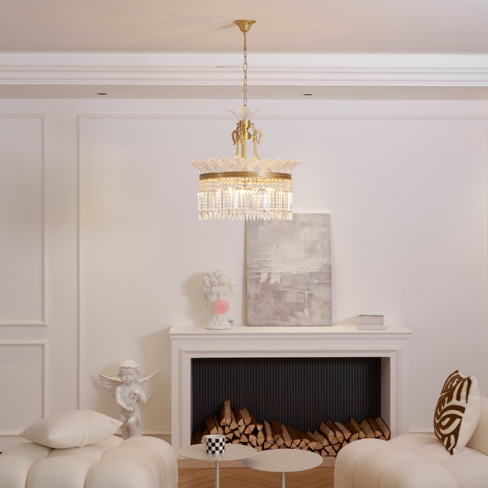 Kristy French Empire Luxury Chandelier Farmhouse - Letslighting