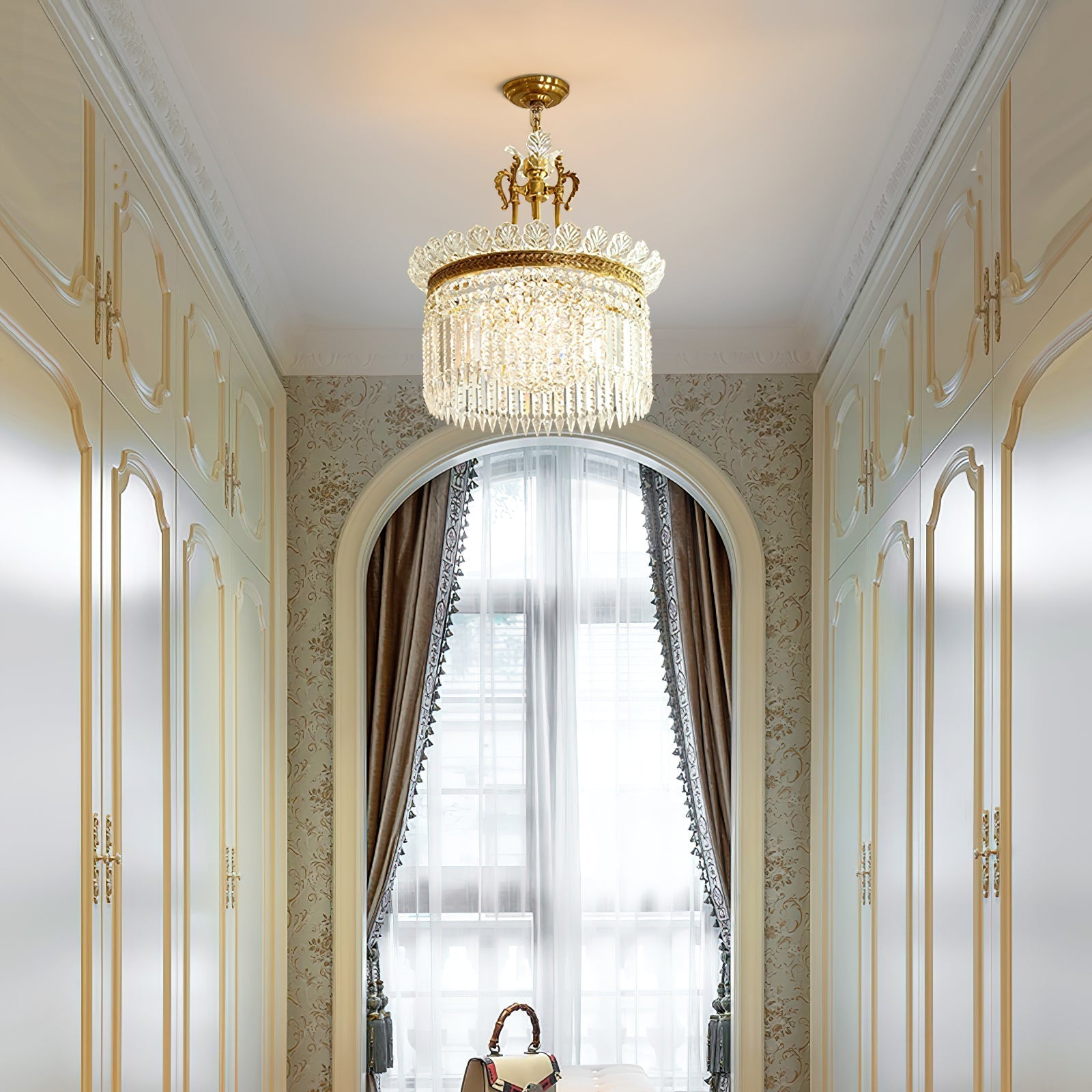 Kristy French Empire Luxury Chandelier Farmhouse - Letslighting