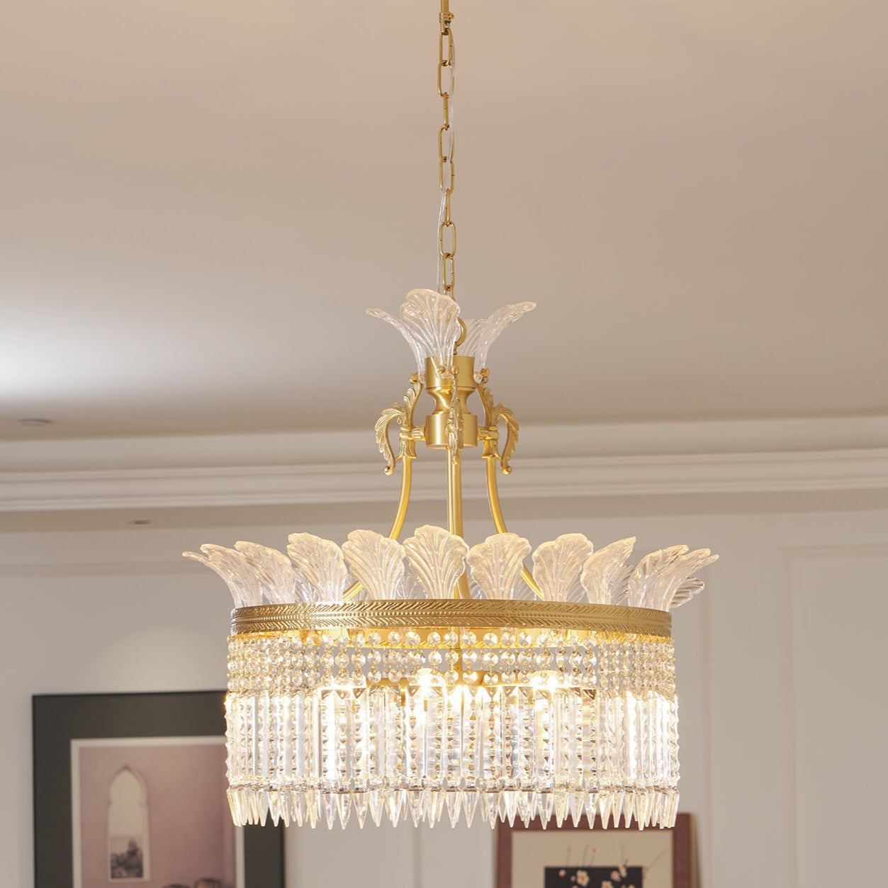 Kristy French Empire Luxury Chandelier Farmhouse - Letslighting