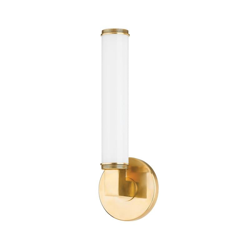 Uplift Modern Minimalist Brass Glass Wall Lamp - Letslighting
