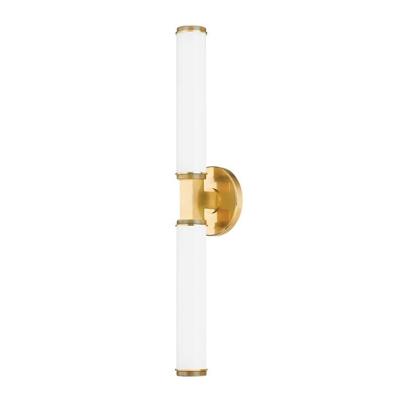 Uplift Modern Minimalist Brass Glass Wall Lamp - Letslighting