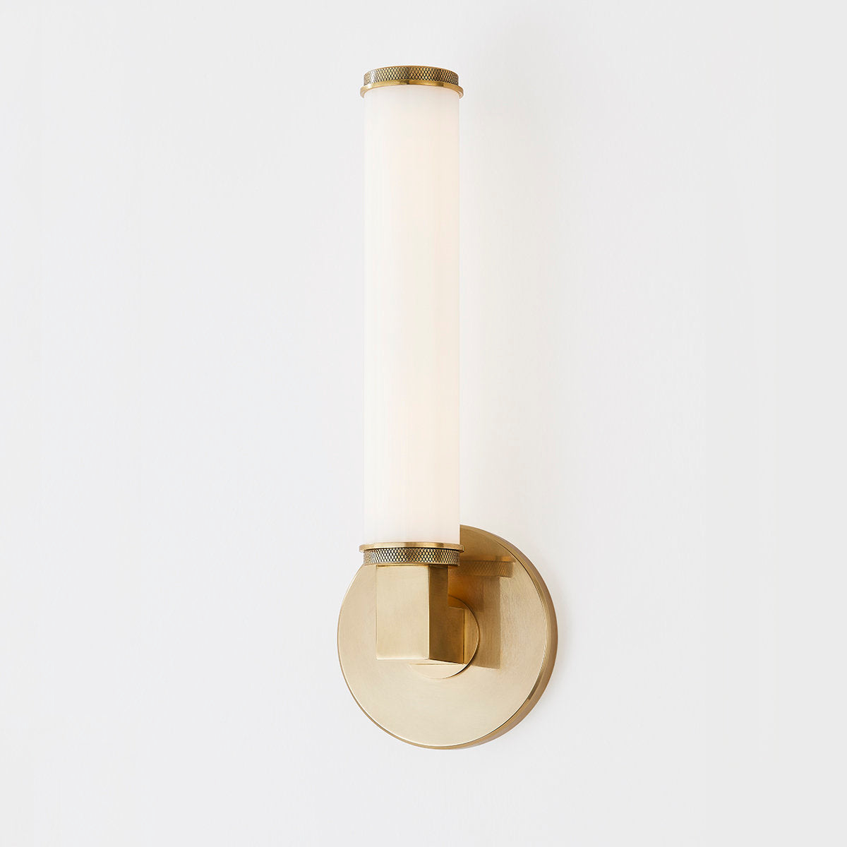 Uplift Modern Minimalist Brass Glass Wall Lamp - Letslighting