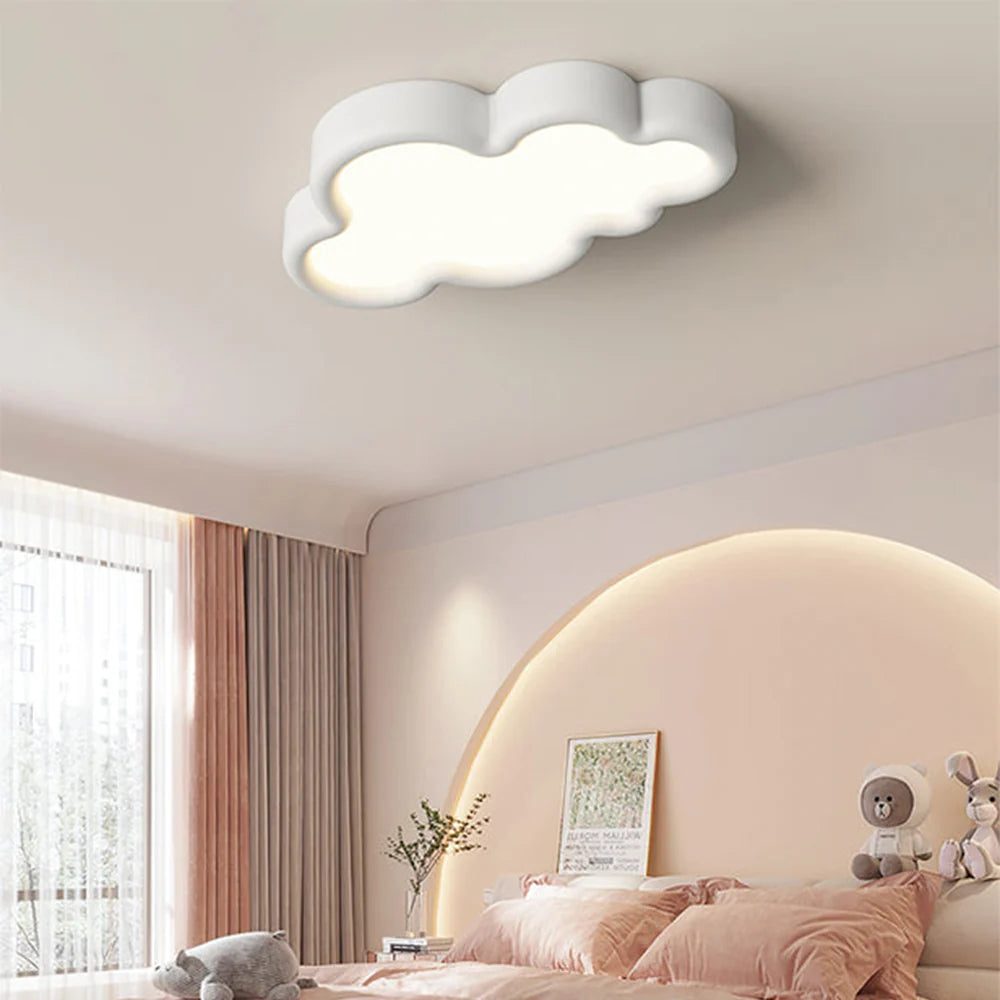 Arisha Modern Cloud Flush Mount Ceiling Light Bedroom - Letslighting