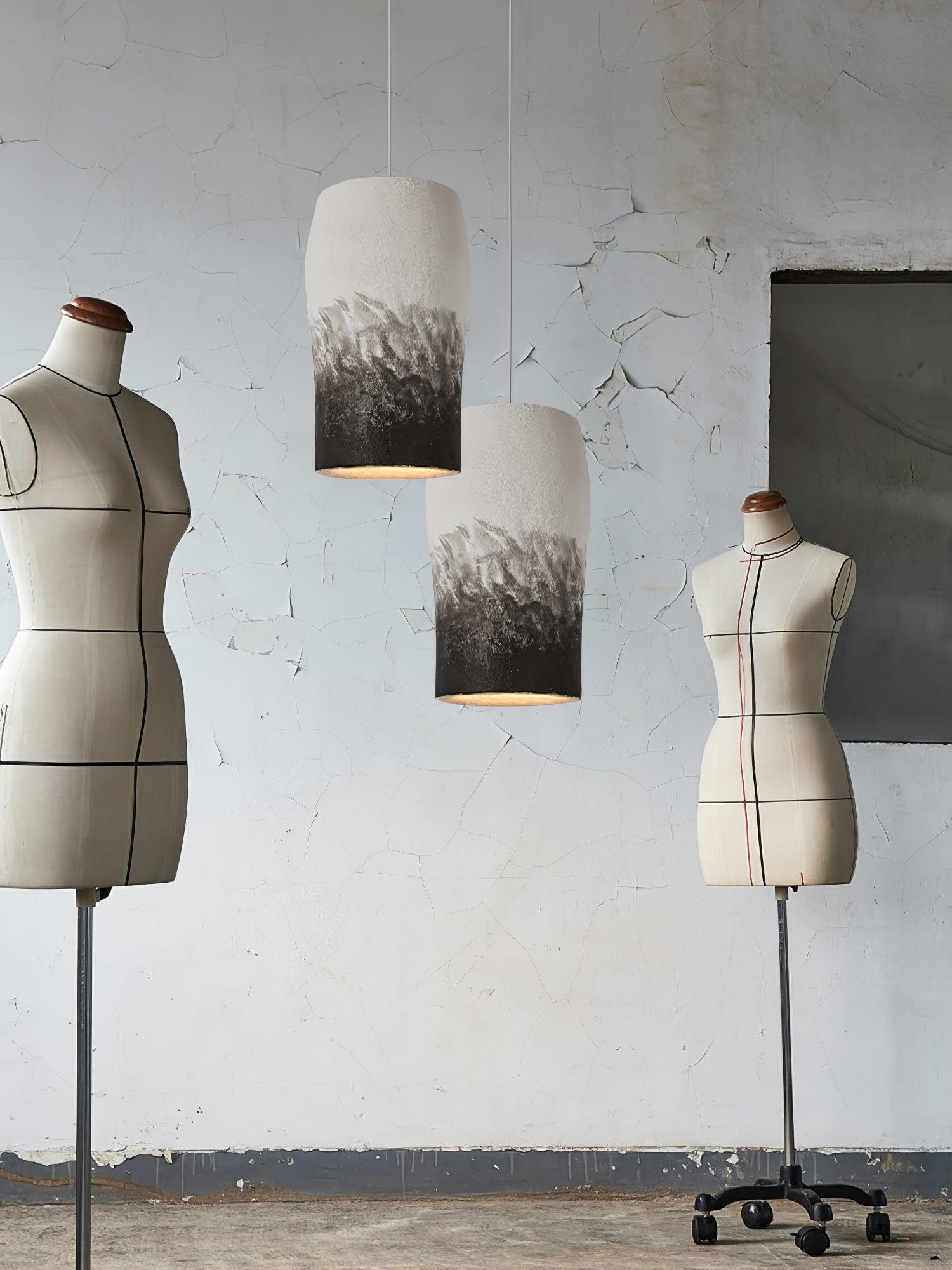 Ceraeion Modern Minimalist Crust Thin Pendant Lamp - Letslighting