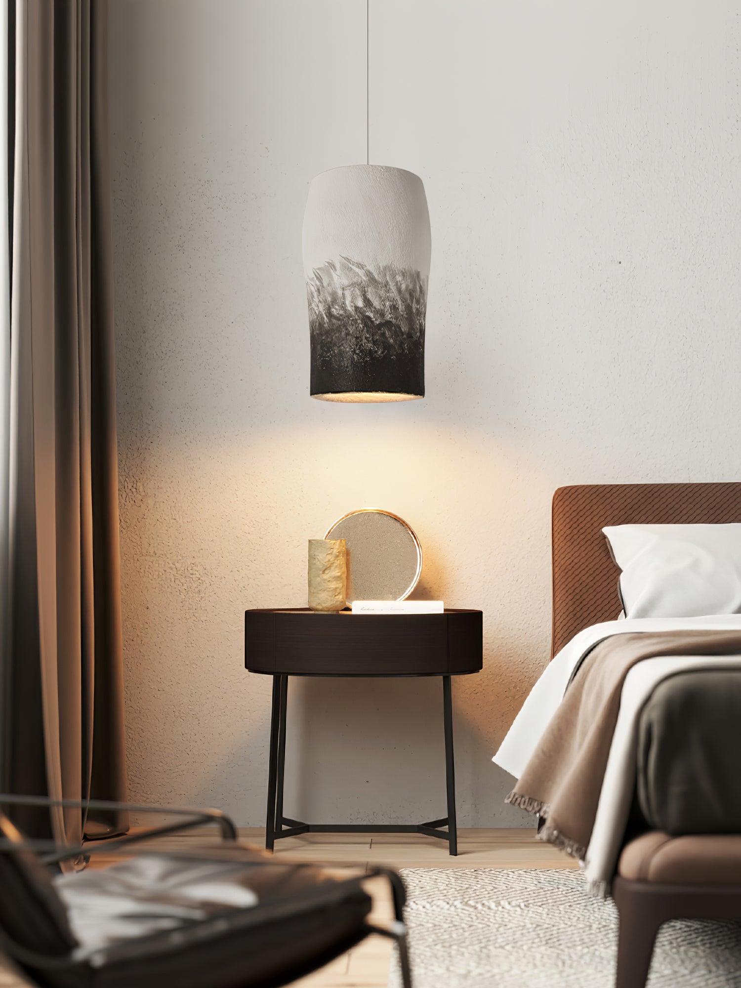 Ceraeion Modern Minimalist Crust Thin Pendant Lamp - Letslighting