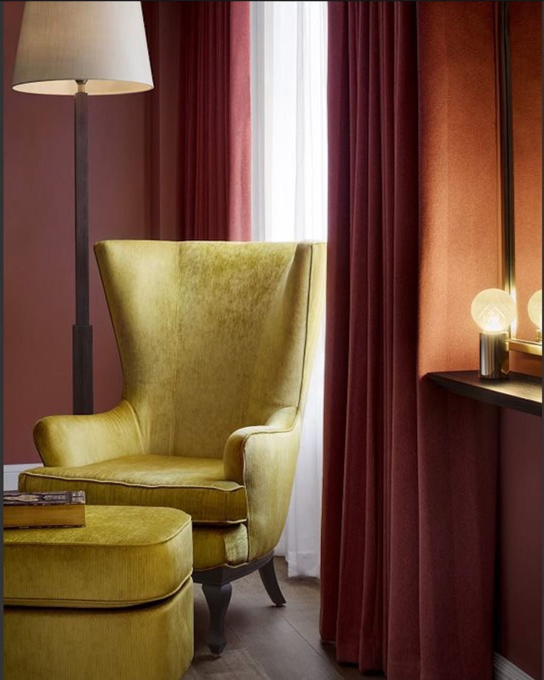 Lyrician Brass Glass Industrial Table Lamp - Letslighting