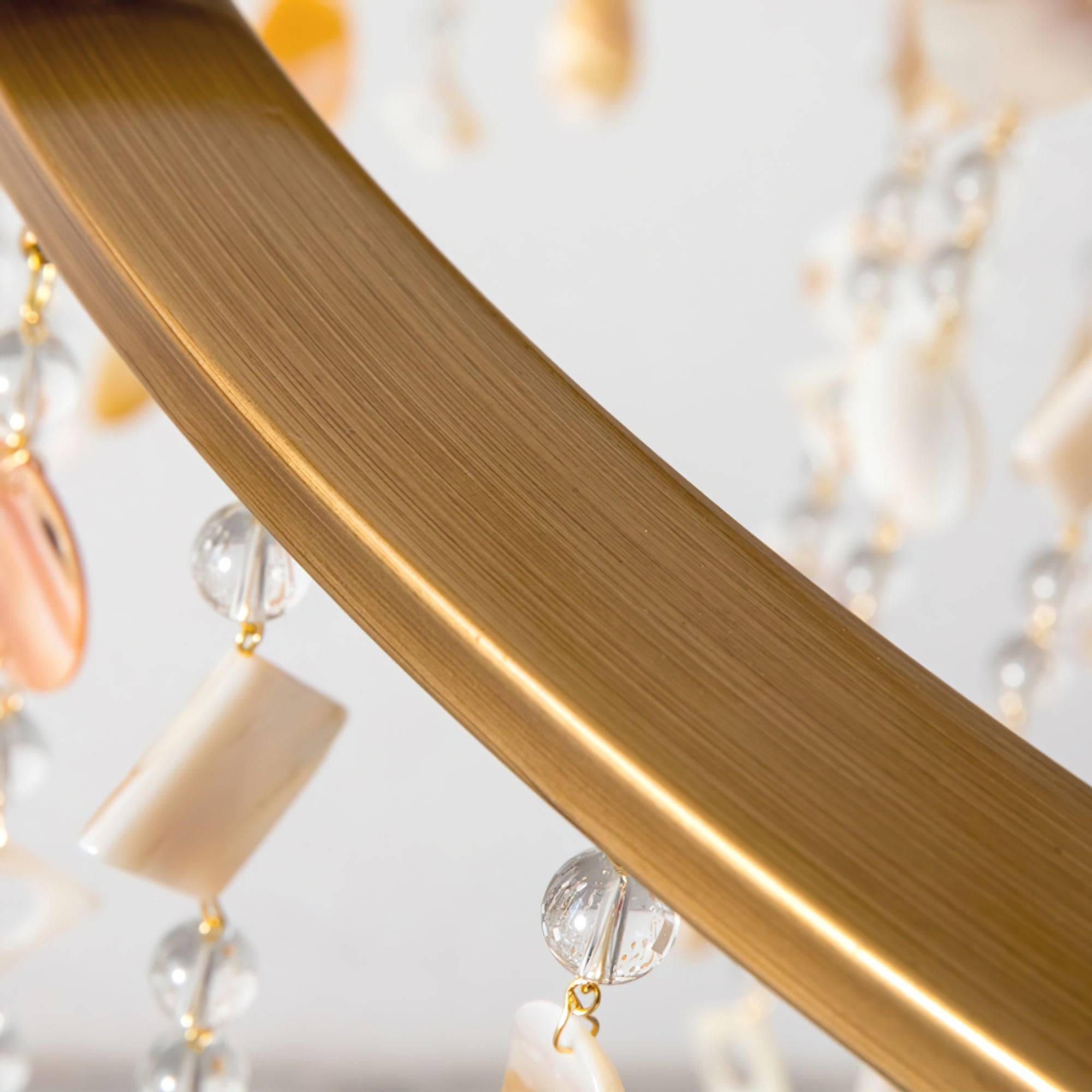 Errina Postmodern Luxury Shell Crystal Chandelier - Letslighting