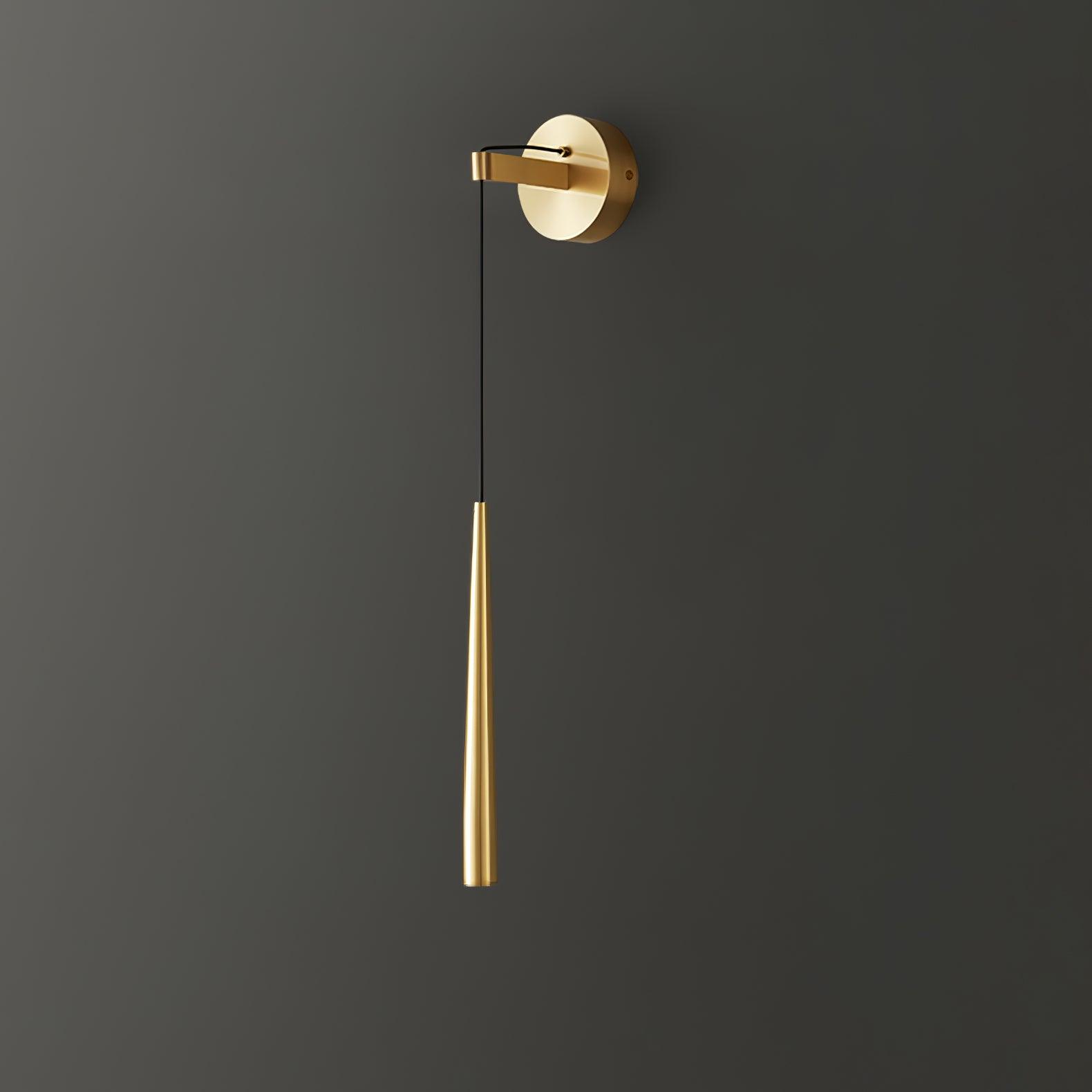 Plex Modern Minimalist Conical Crystal Wall Lamp - Letslighting