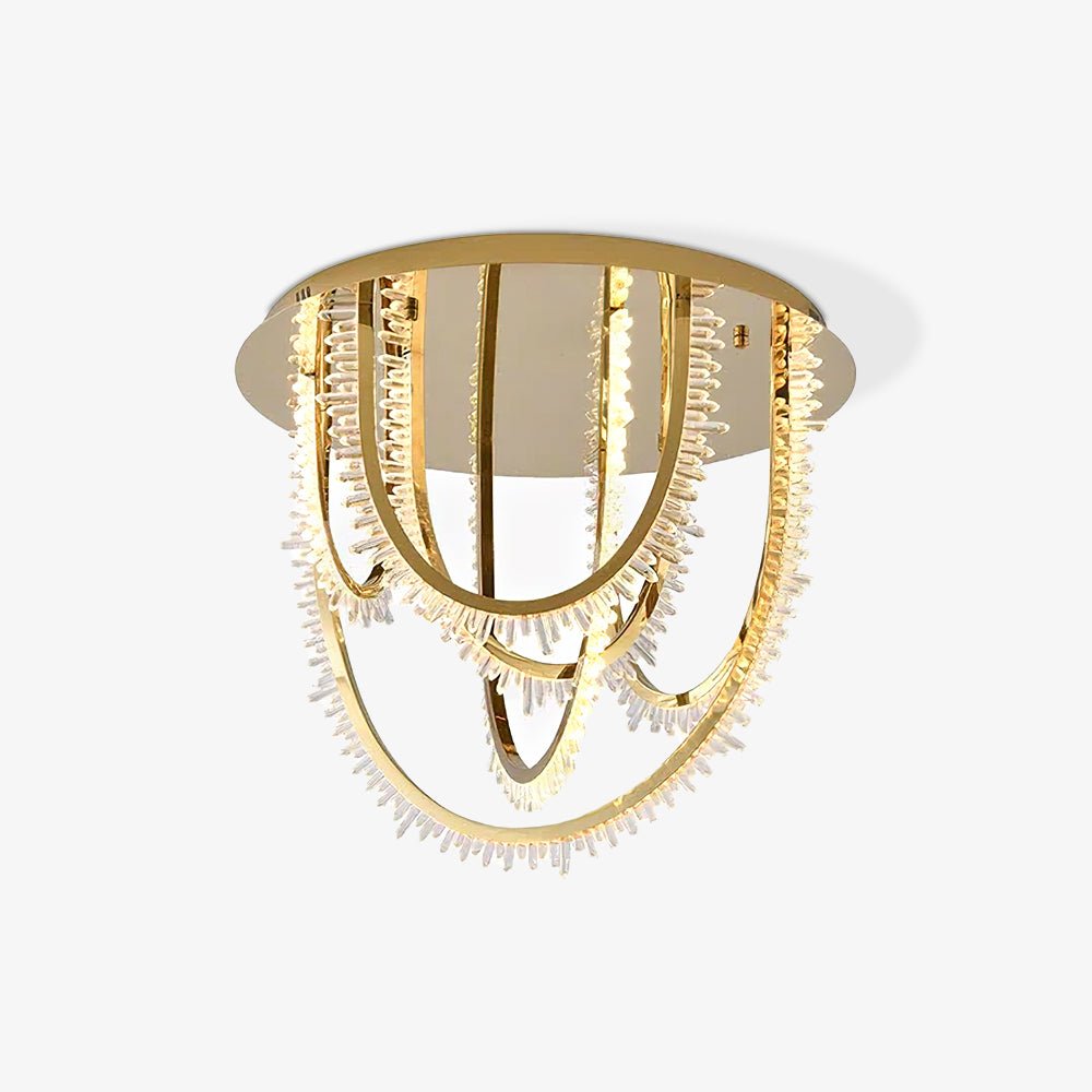 Crystal Individual Creativity Corde Crystal Ceiling Light - Letslighting