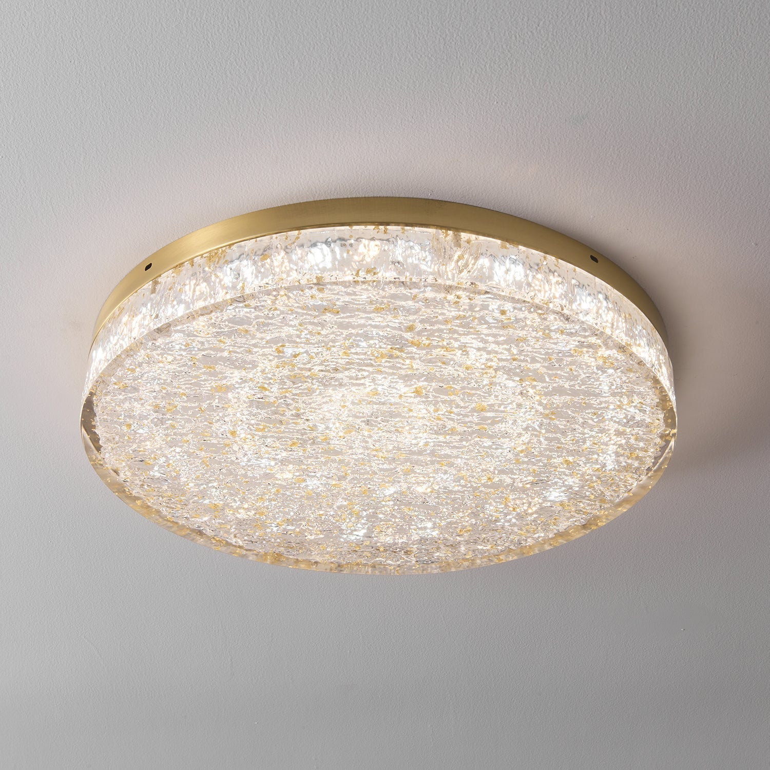 Zemara Postmodern Luxury Core Crystal Resin Ceiling Lamp - Letslighting