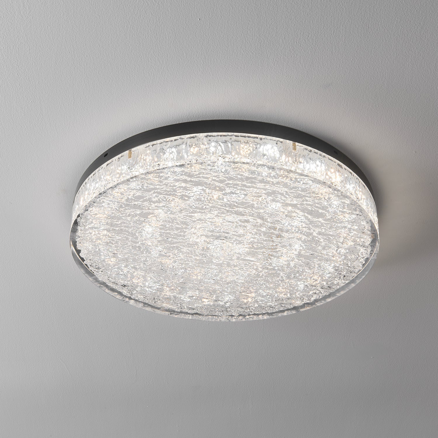 Zemara Postmodern Luxury Core Crystal Resin Ceiling Lamp - Letslighting