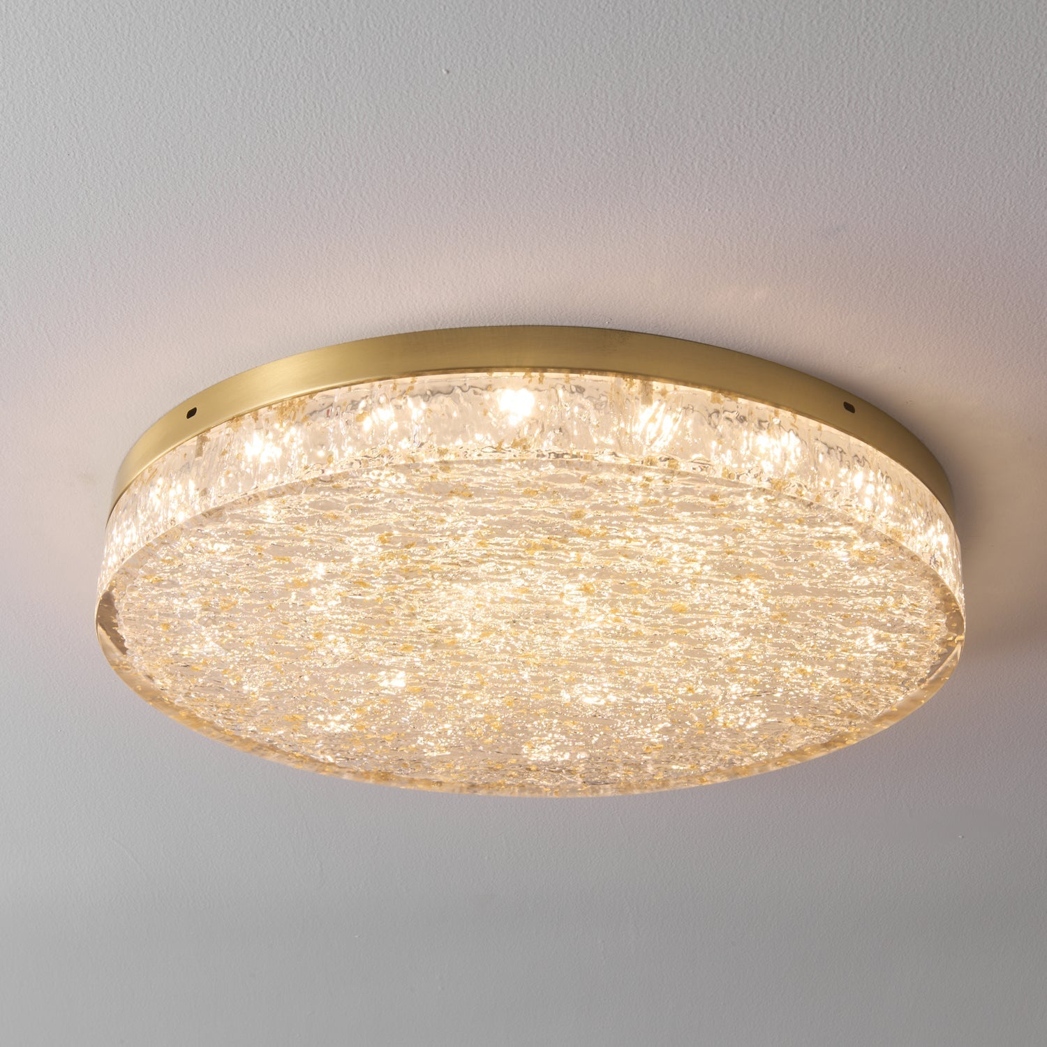 Zemara Postmodern Luxury Core Crystal Resin Ceiling Lamp - Letslighting