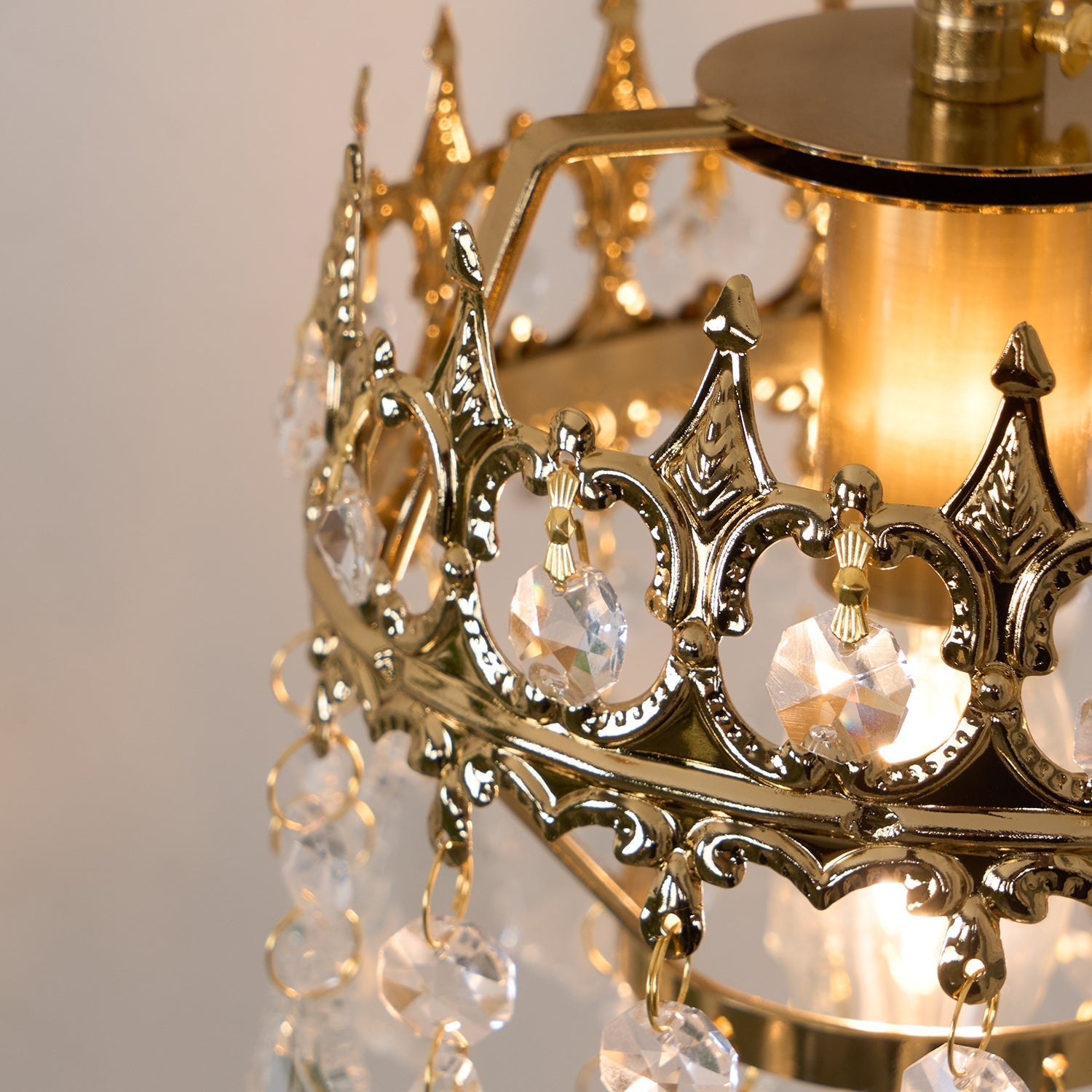 Ivmarila Nordic Art Crown Crystal Sconce Wall lamp - Letslighting