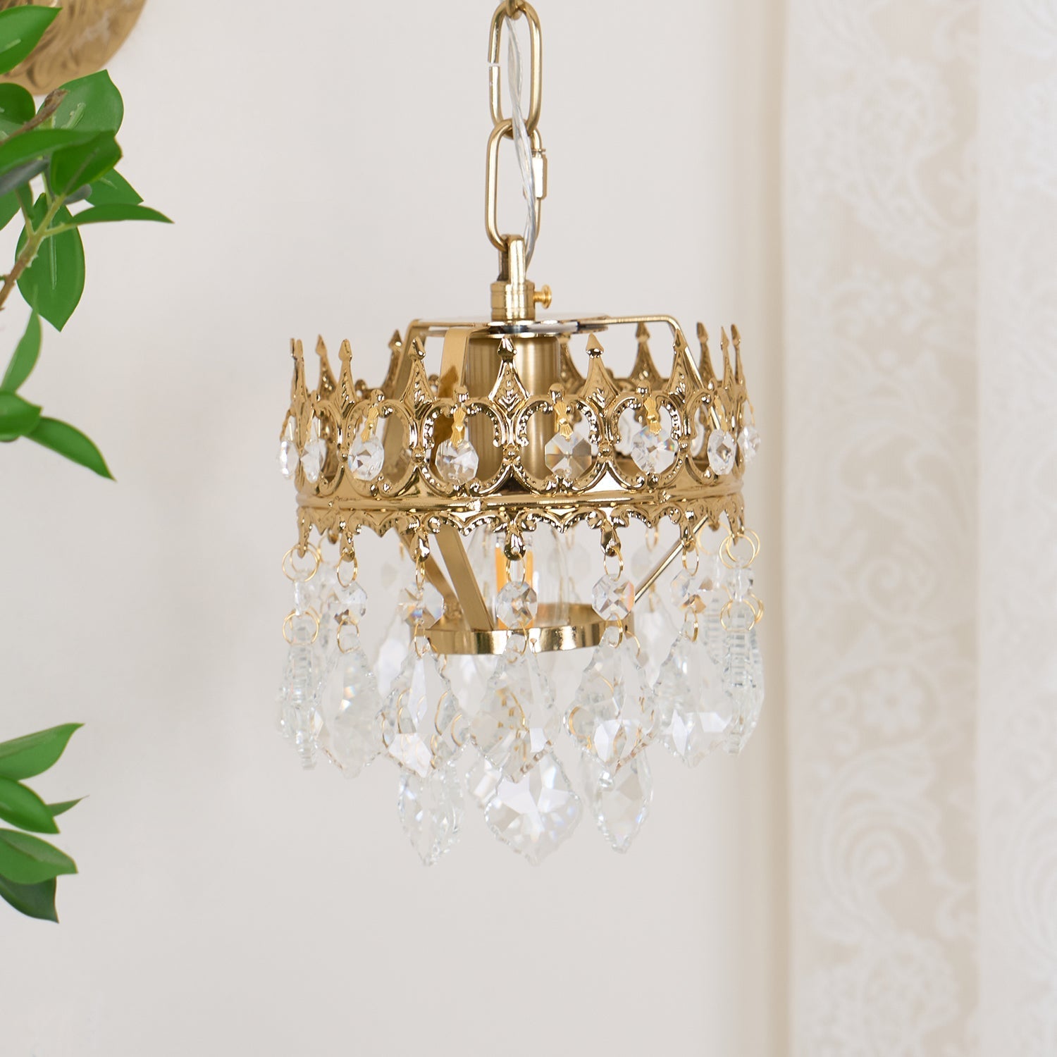 Ivmarila Nordic Art Crown Crystal Sconce Wall lamp - Letslighting