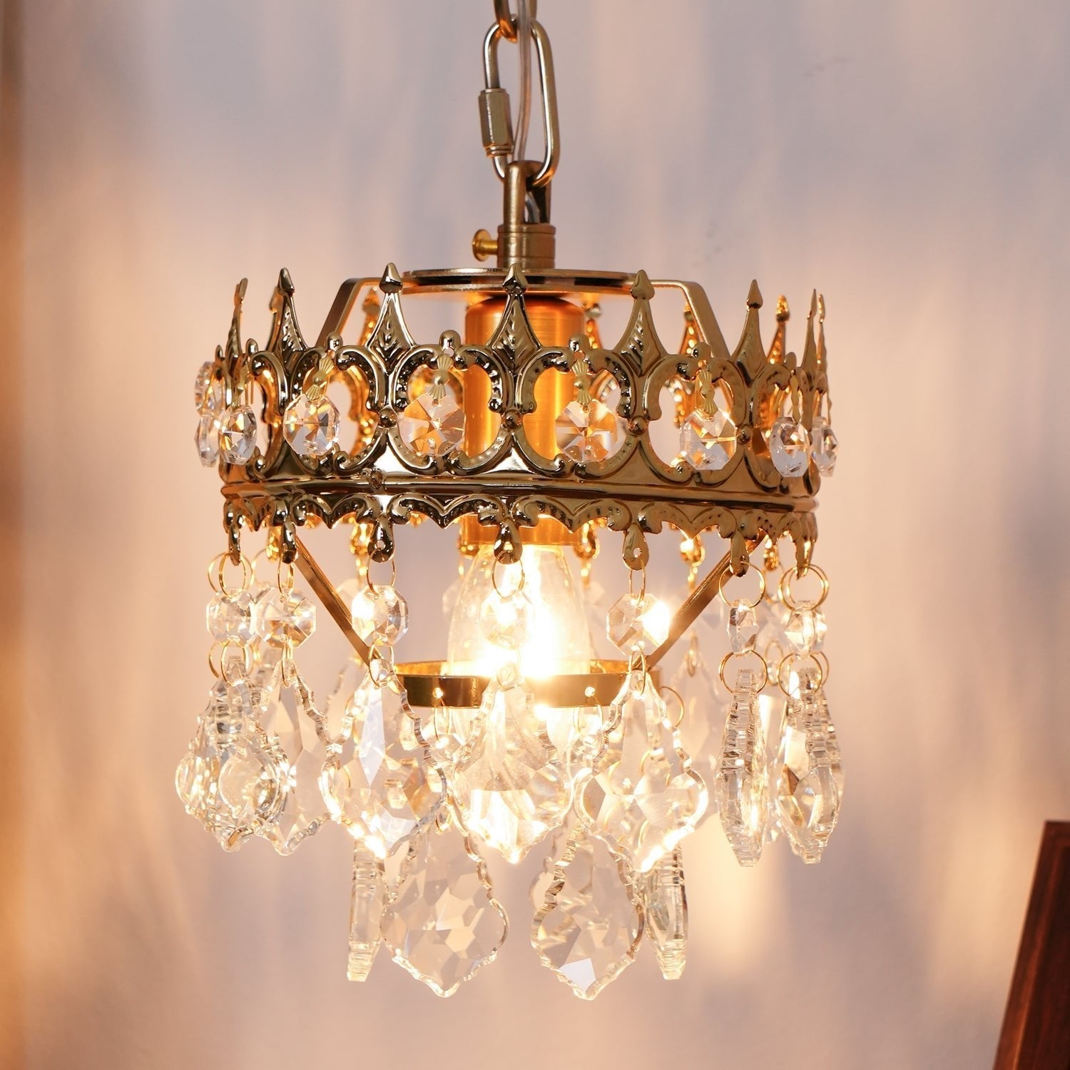 Ivmarila Nordic Art Crown Crystal Sconce Wall lamp - Letslighting