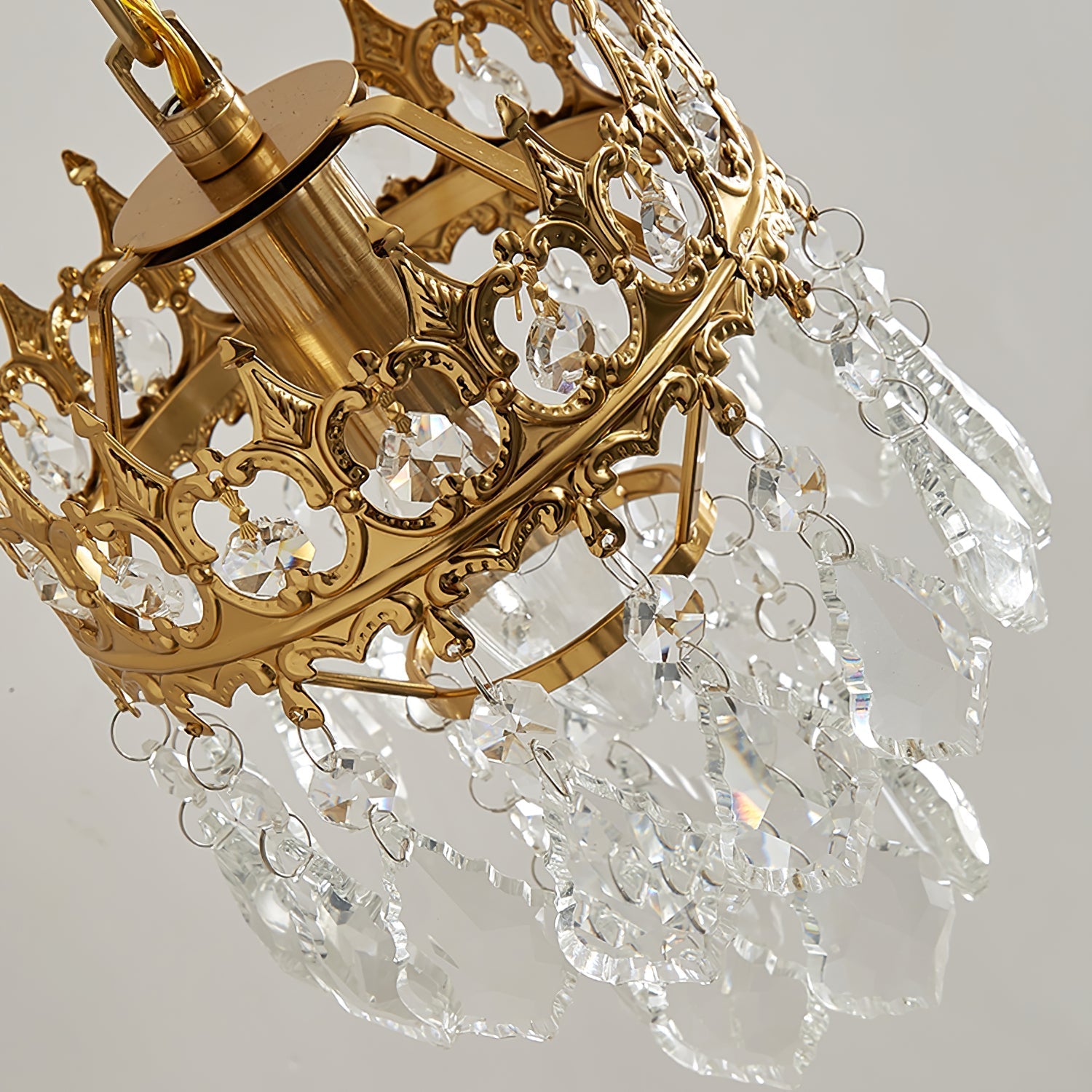 Ivmarila Nordic Art Crown Crystal Sconce Wall lamp - Letslighting